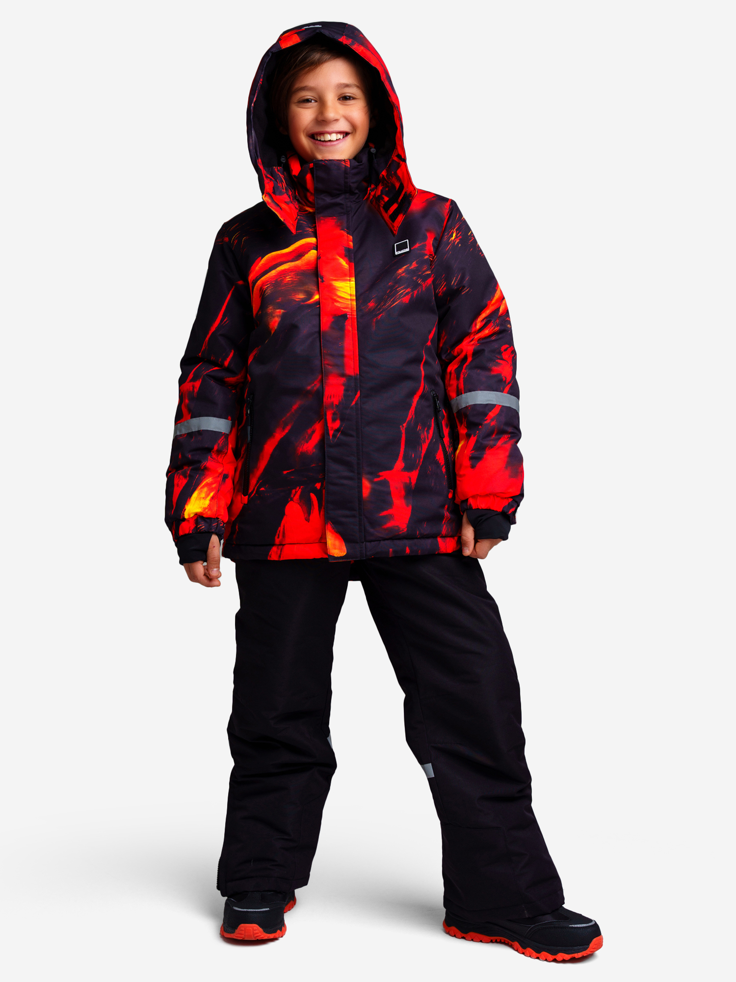 

Комплект зимний для мальчиков: куртка, брюки PlayToday, Мультицвет