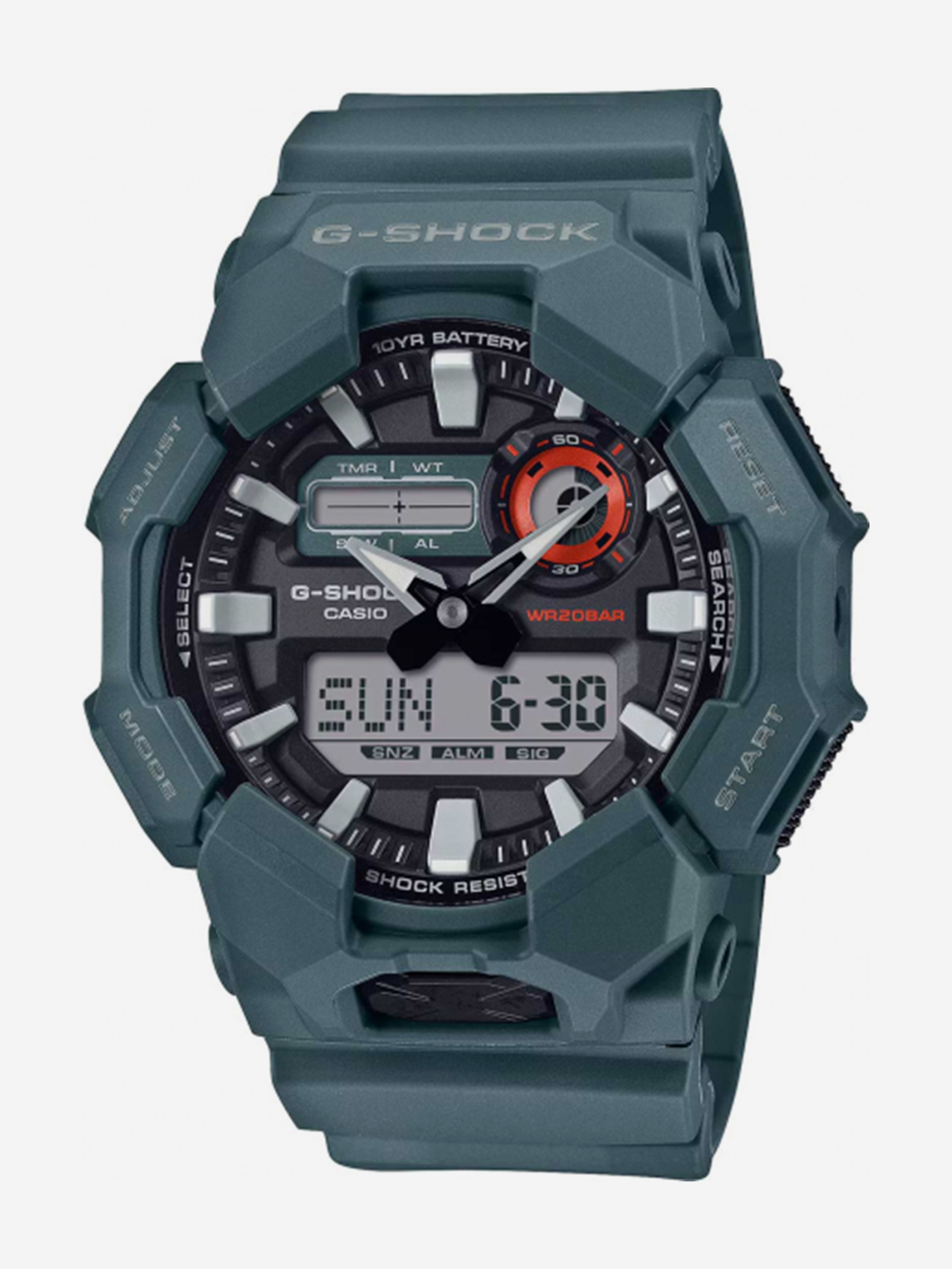 

Спортивные часы Casio GA-010-2A, Синий
