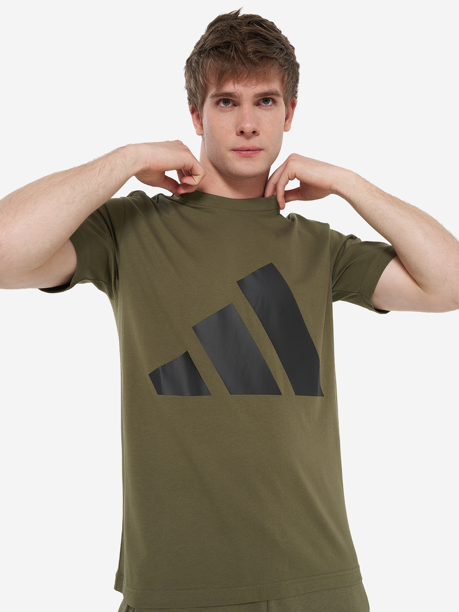 Футболка мужская Adidas, зеленый, арт. 21368