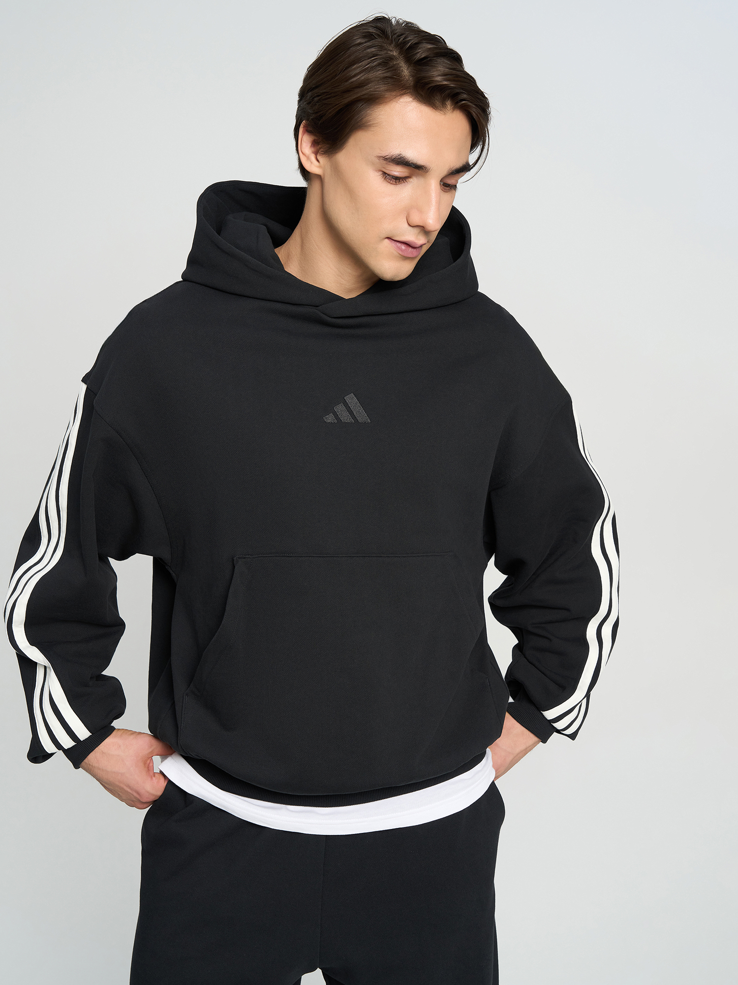 Худи мужское adidas, Черный