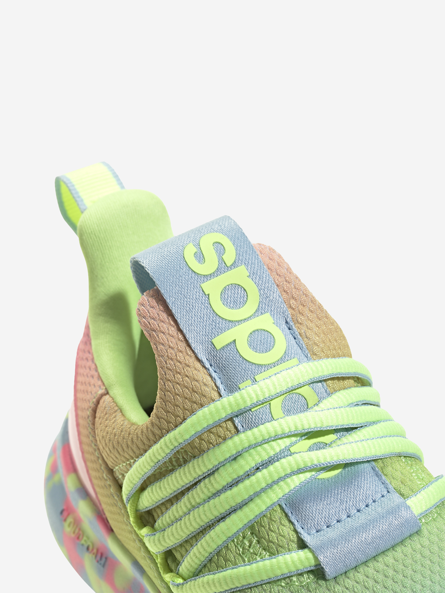 фото Кроссовки для девочек adidas lite racer adapt 7.0 k, голубой