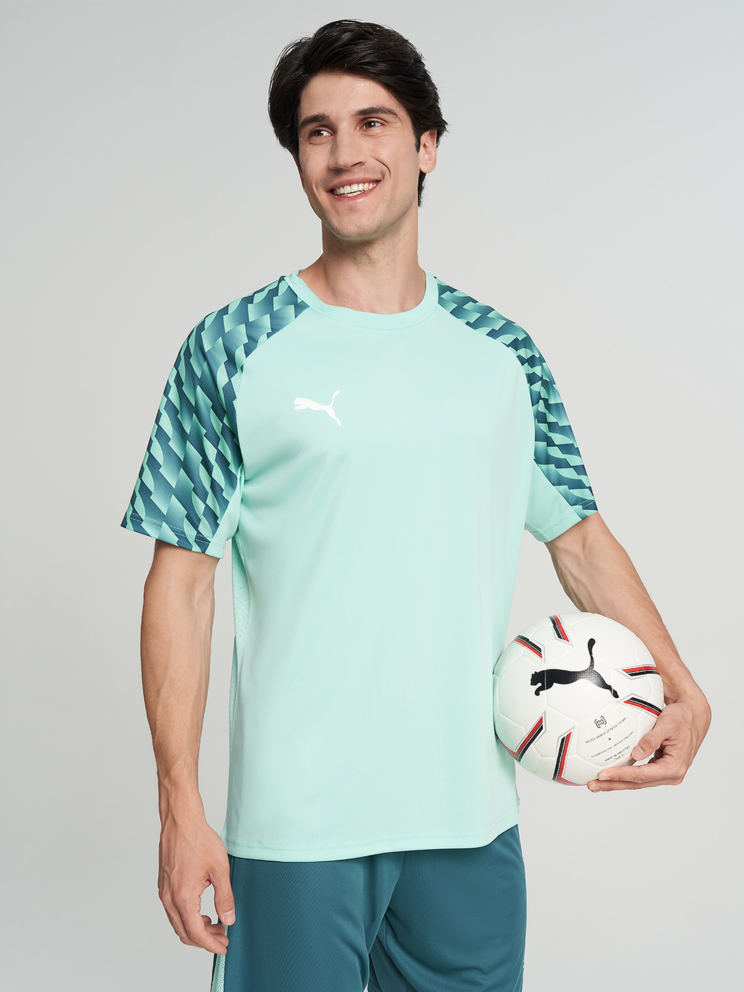 Изображение товара Футболка мужская PUMA Teamliga26, Фисташковый