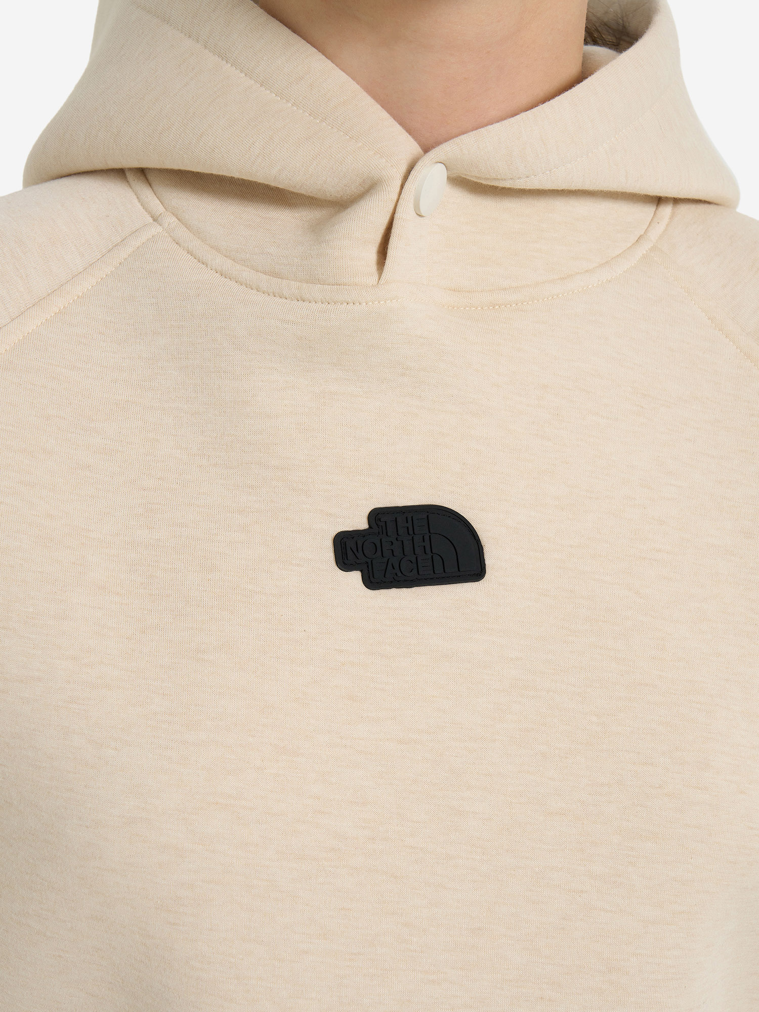 фото Худи женское the north face relaxed, бежевый