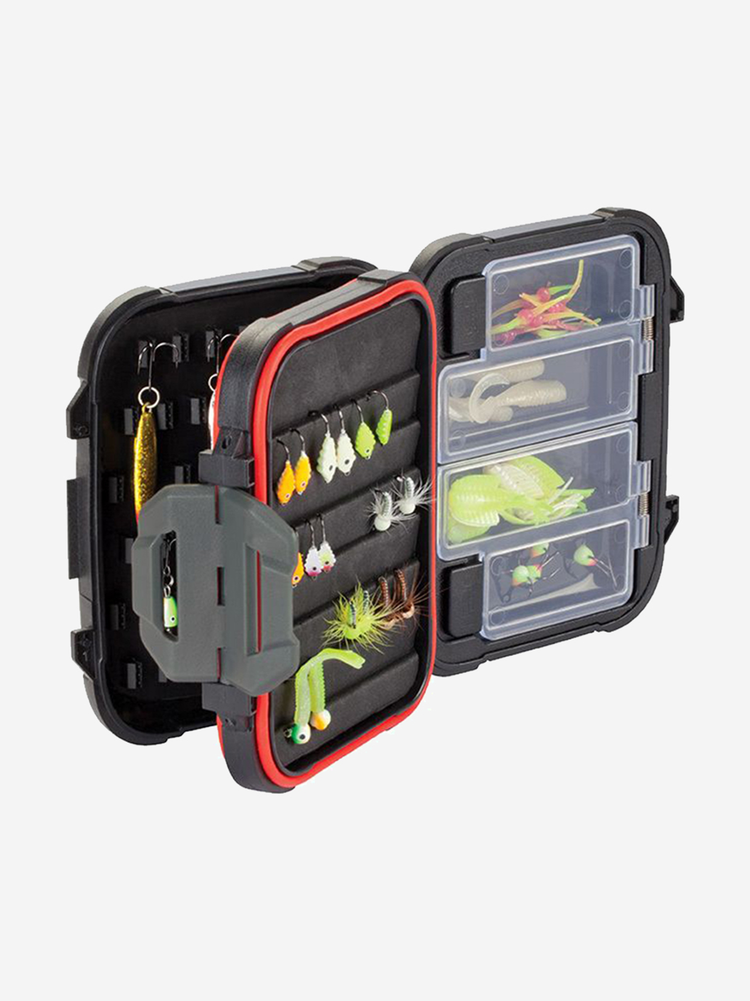 

Органайзер рыболовный для приманок RAPALA Utility Box, S, 12 10 5 см, Черный
