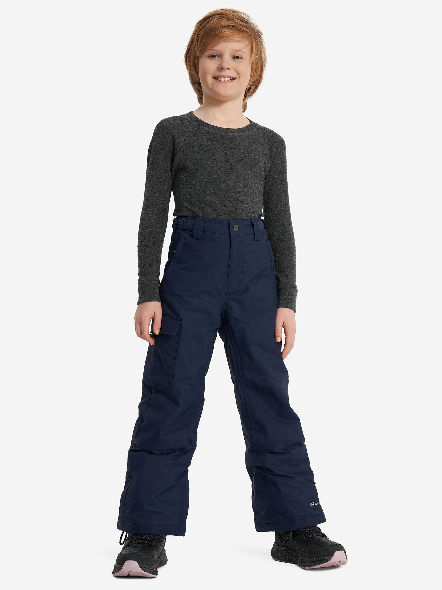 фото Брюки утепленные для мальчиков columbia bugaboo iii pant, синий