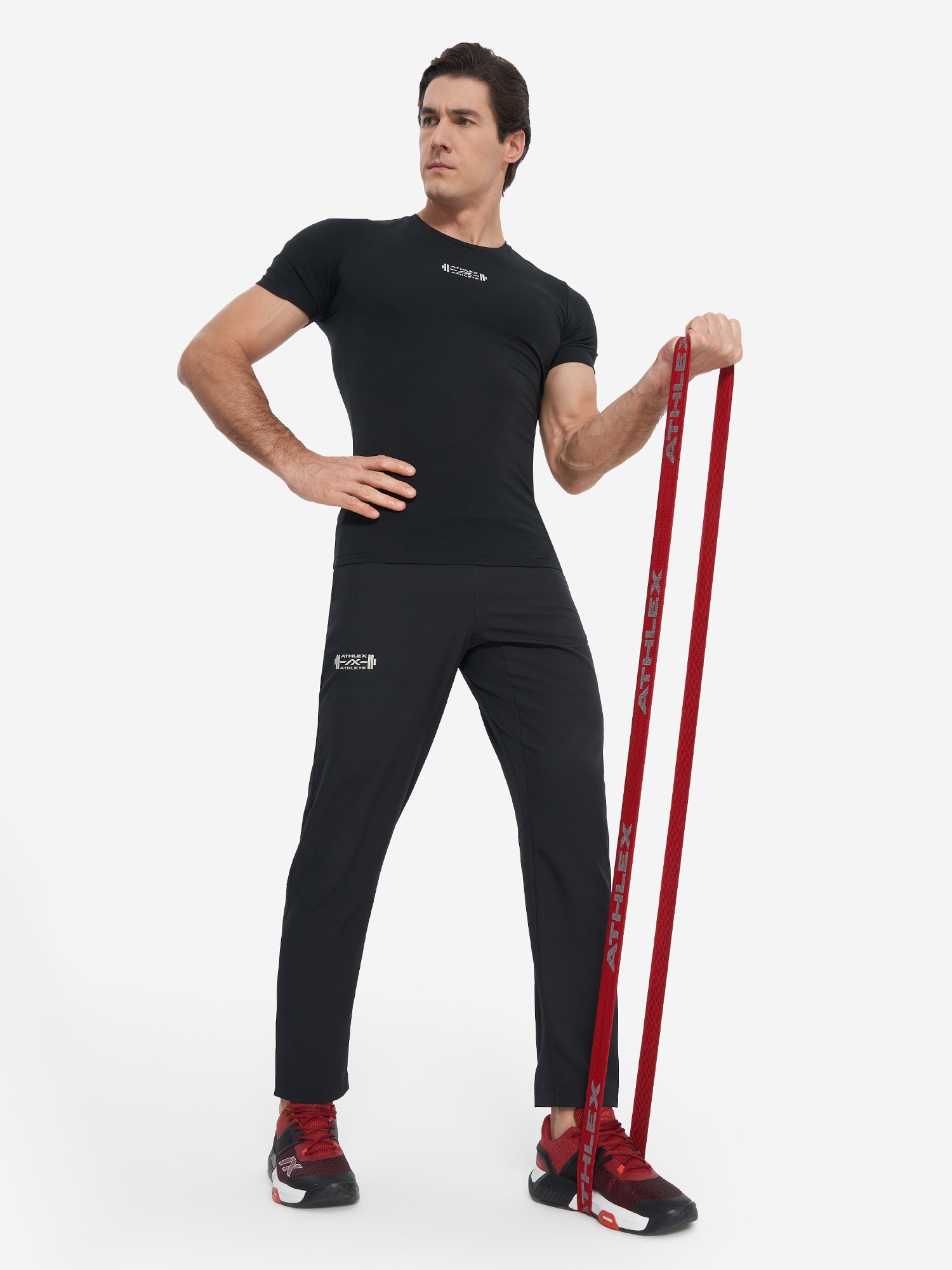 фото Футболка мужская athlex, черный