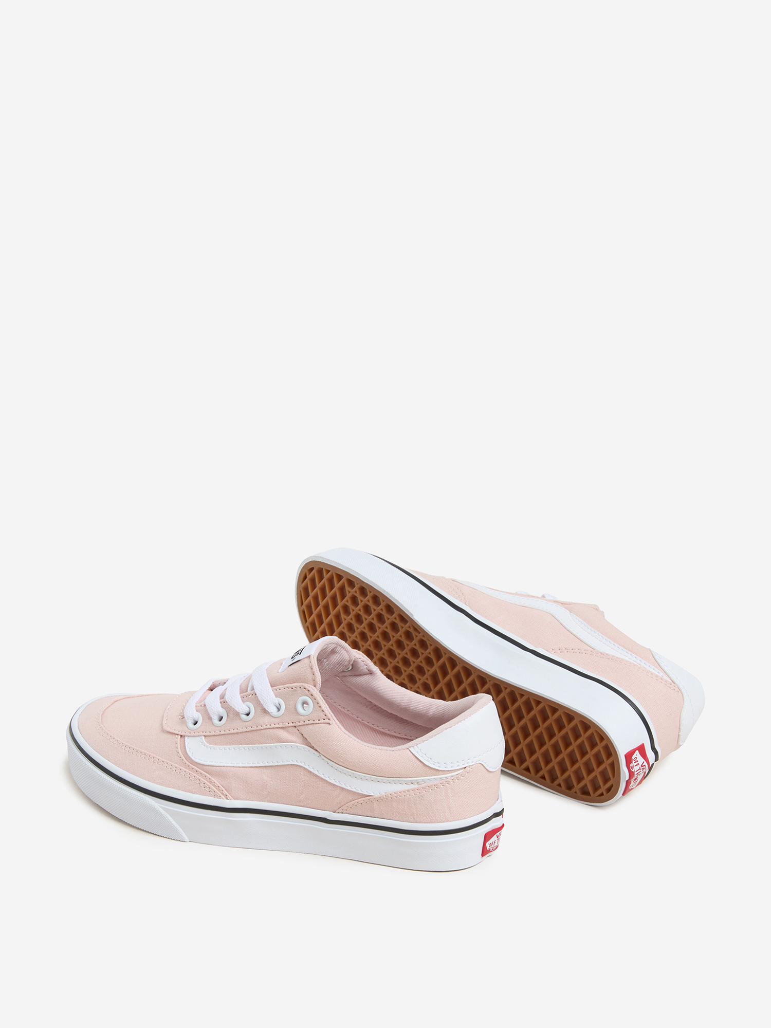 фото Кеды женские vans brooklyn ls, розовый