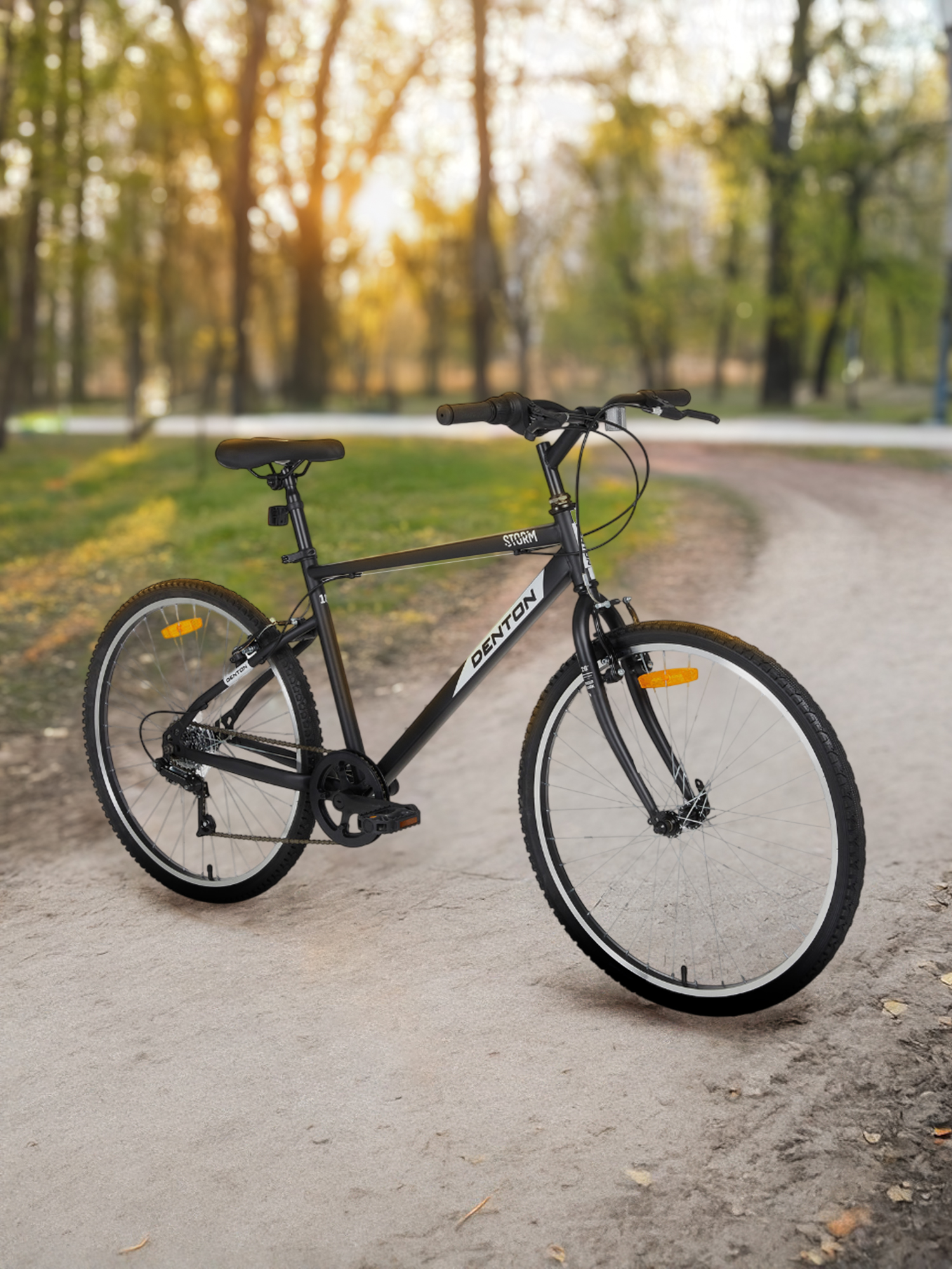 

Велосипед горный Denton Storm 1.0 26", 2023, Черный