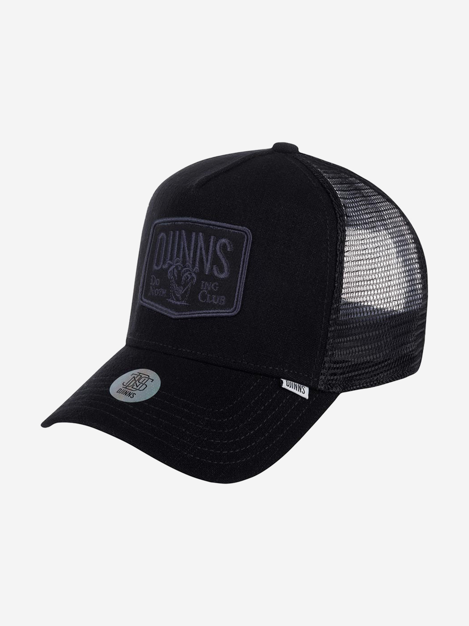 Изображение товара Бейсболка с сеточкой DJINNS HFT HippyCanvas черная для взрослых