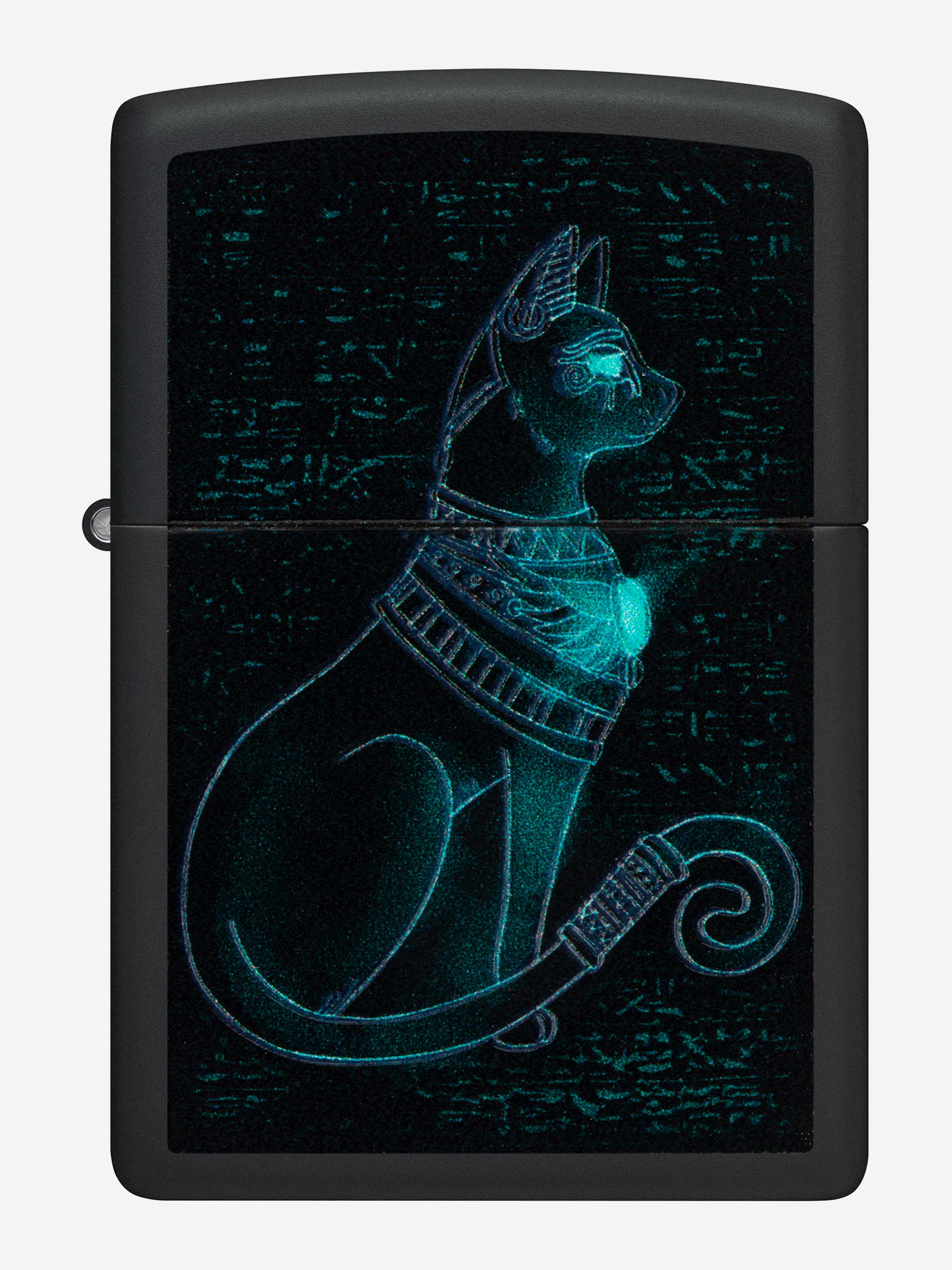 

Зажигалка бензиновая ZIPPO 48582 Spiritual Cat, Черный