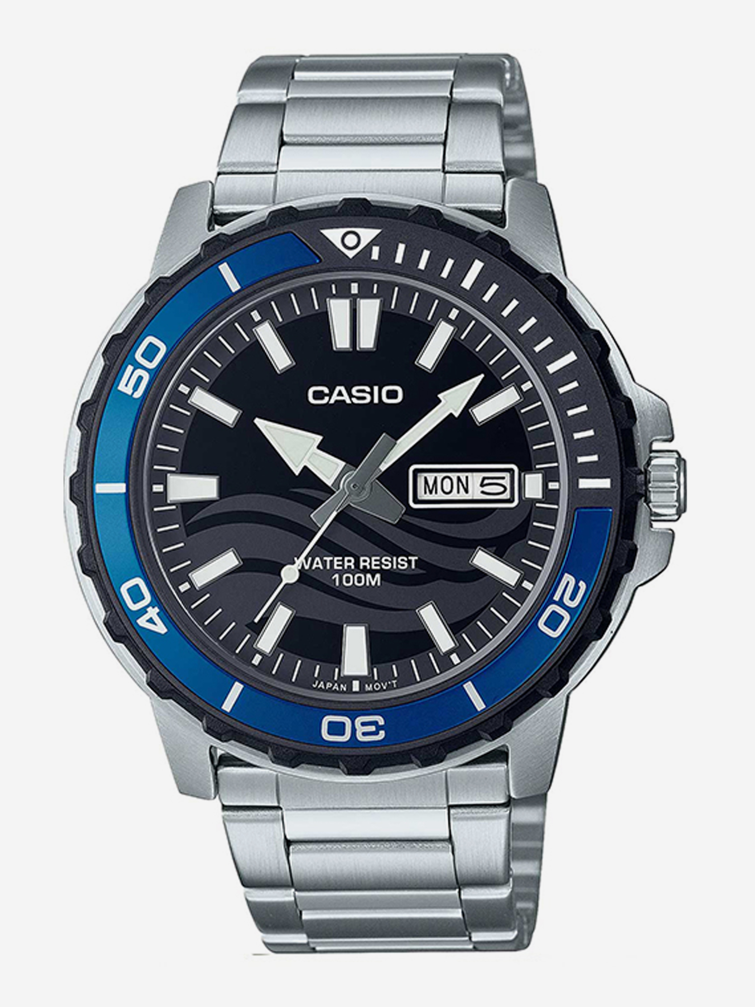 

Наручные часы Casio Collection MTD-125D-1A2, Серебряный
