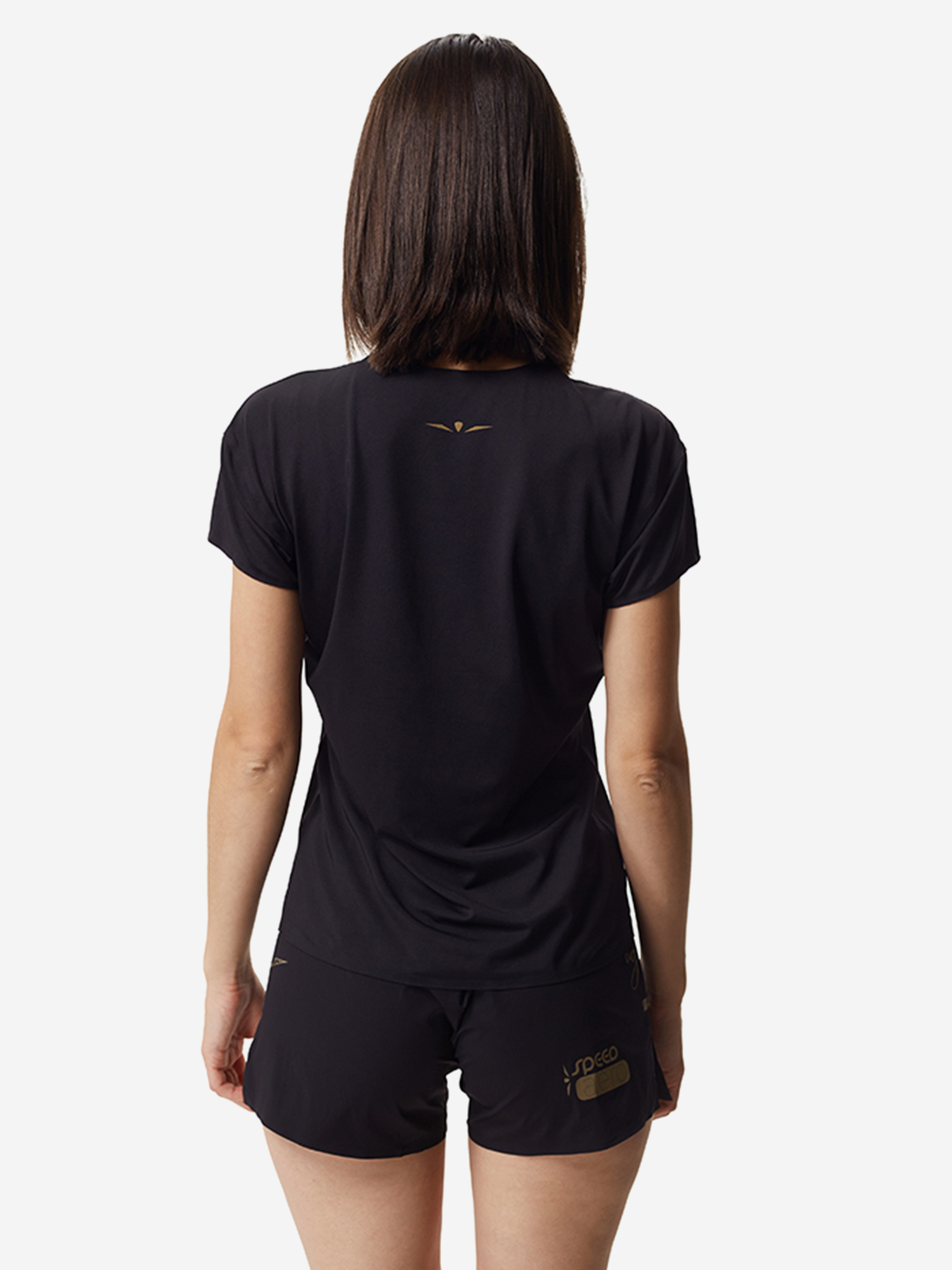 ФУТБОЛКА ЖЕНСКАЯ COMFORT TEE | BLACK GOLD, Голубой 419072484HZHQU1C-AQUA, размер 44 - фото 2