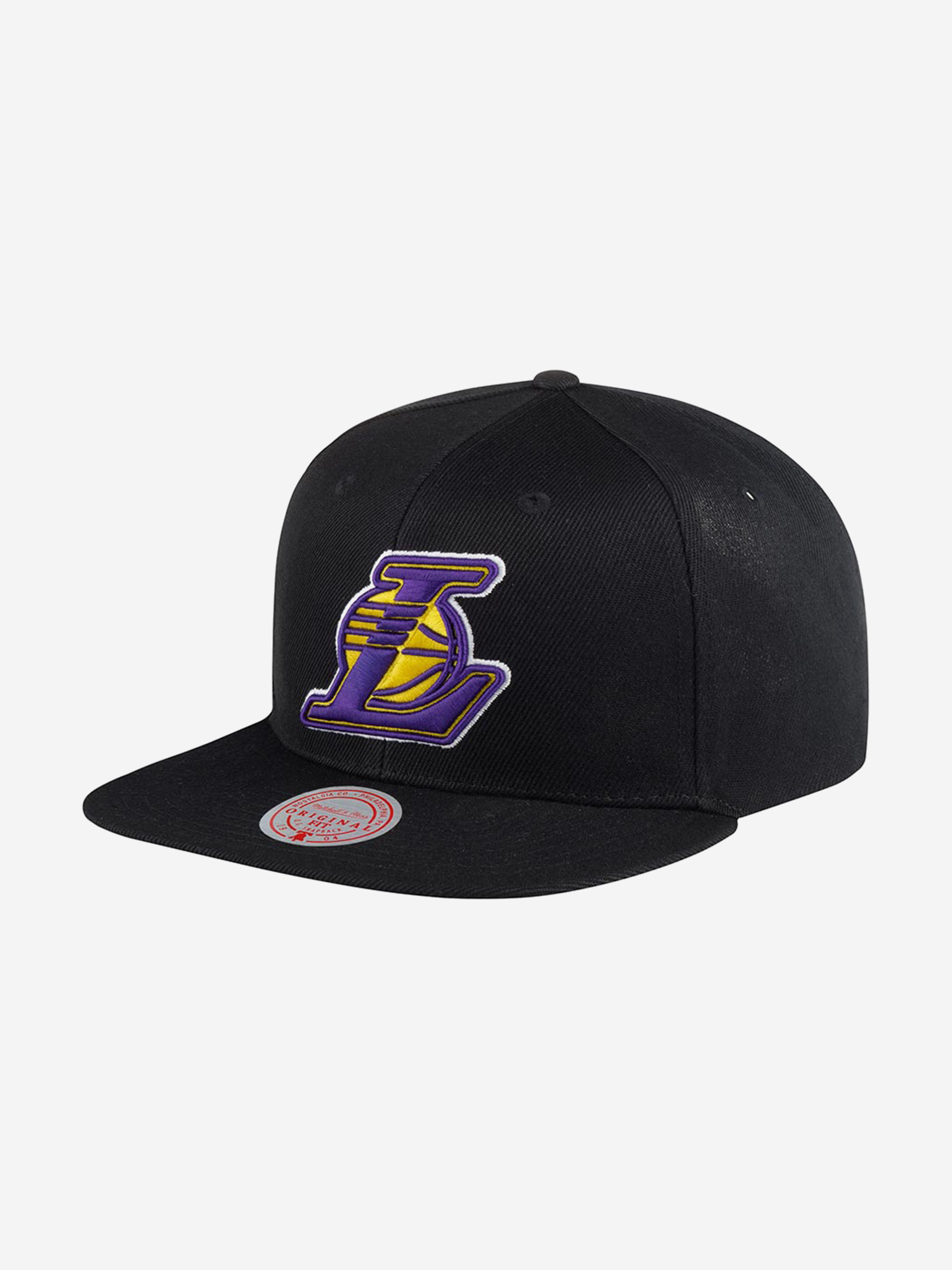 Изображение товара Бейсболка MITCHELL NESS Los Angeles Lakers NBA с прямым козырьком мужская спортивная