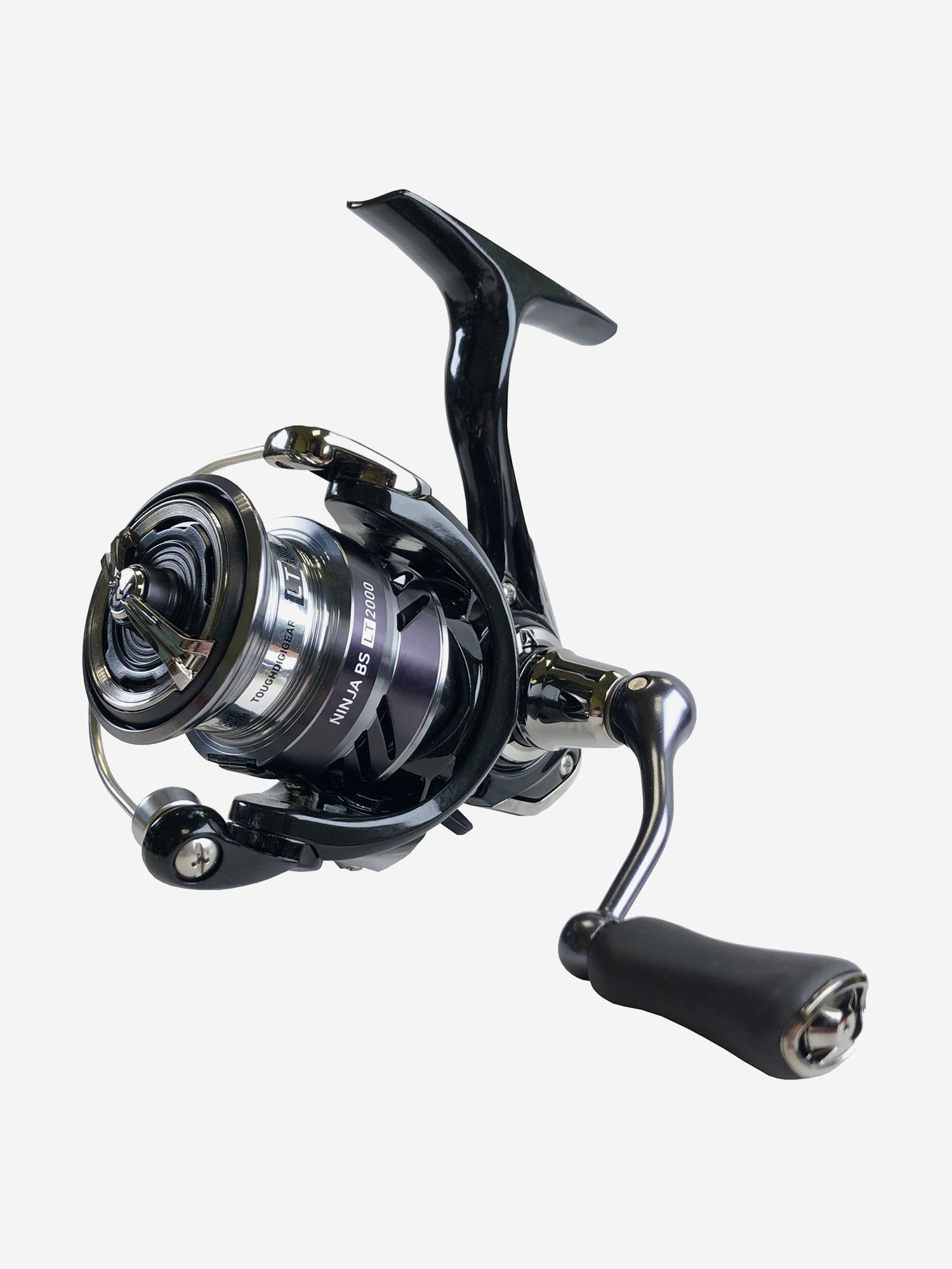 

Катушка спиннинговая безынерционная Daiwa 19 NINJA BS LT 2000, Черный