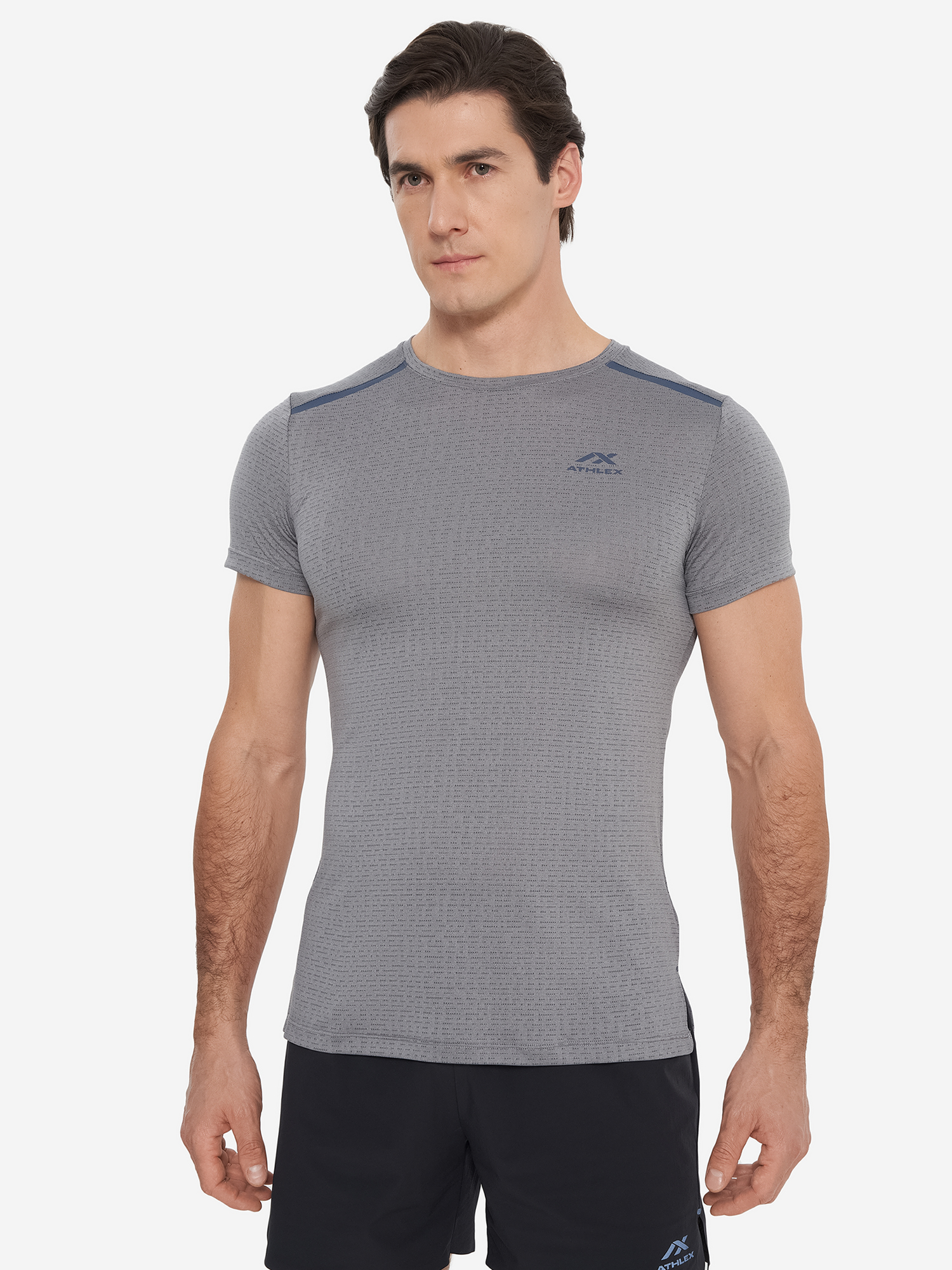 фото Футболка мужская athlex, серый