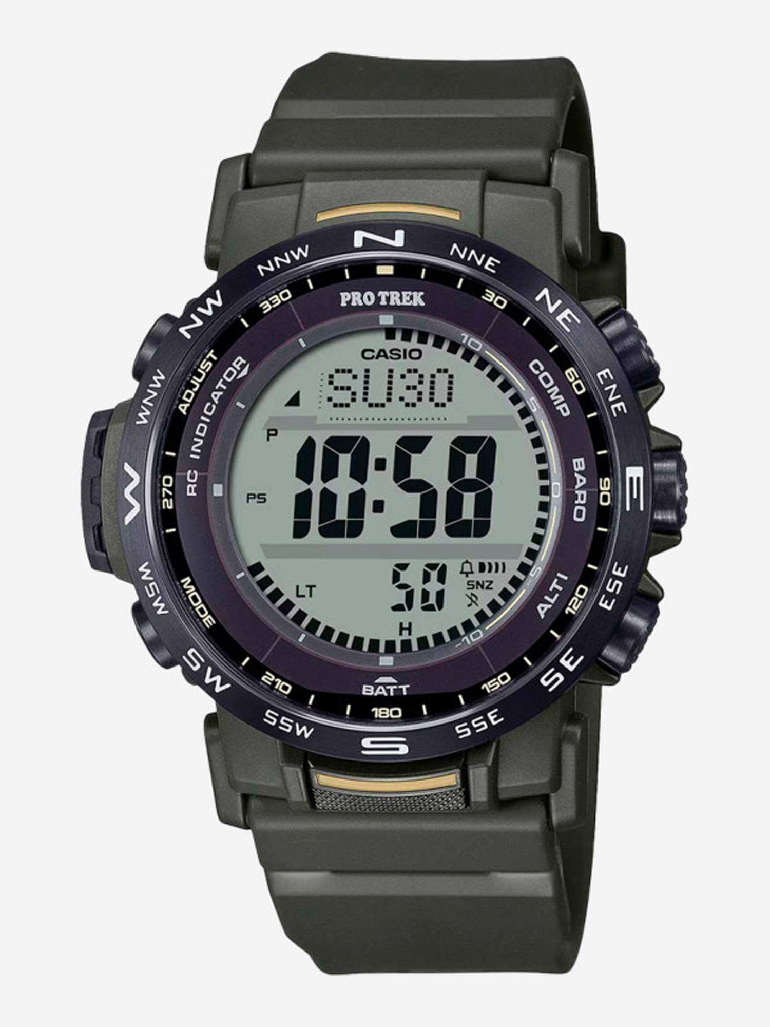 Изображение товара Наручные часы Casio Pro Trek PRW-35Y-3B спортивные с будильником и секундомером