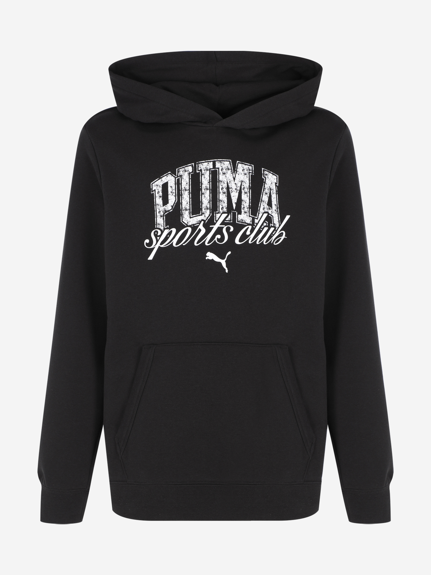 Изображение товара Худи для мальчиков PUMA Classic с капюшоном и надписью, смесовый материал