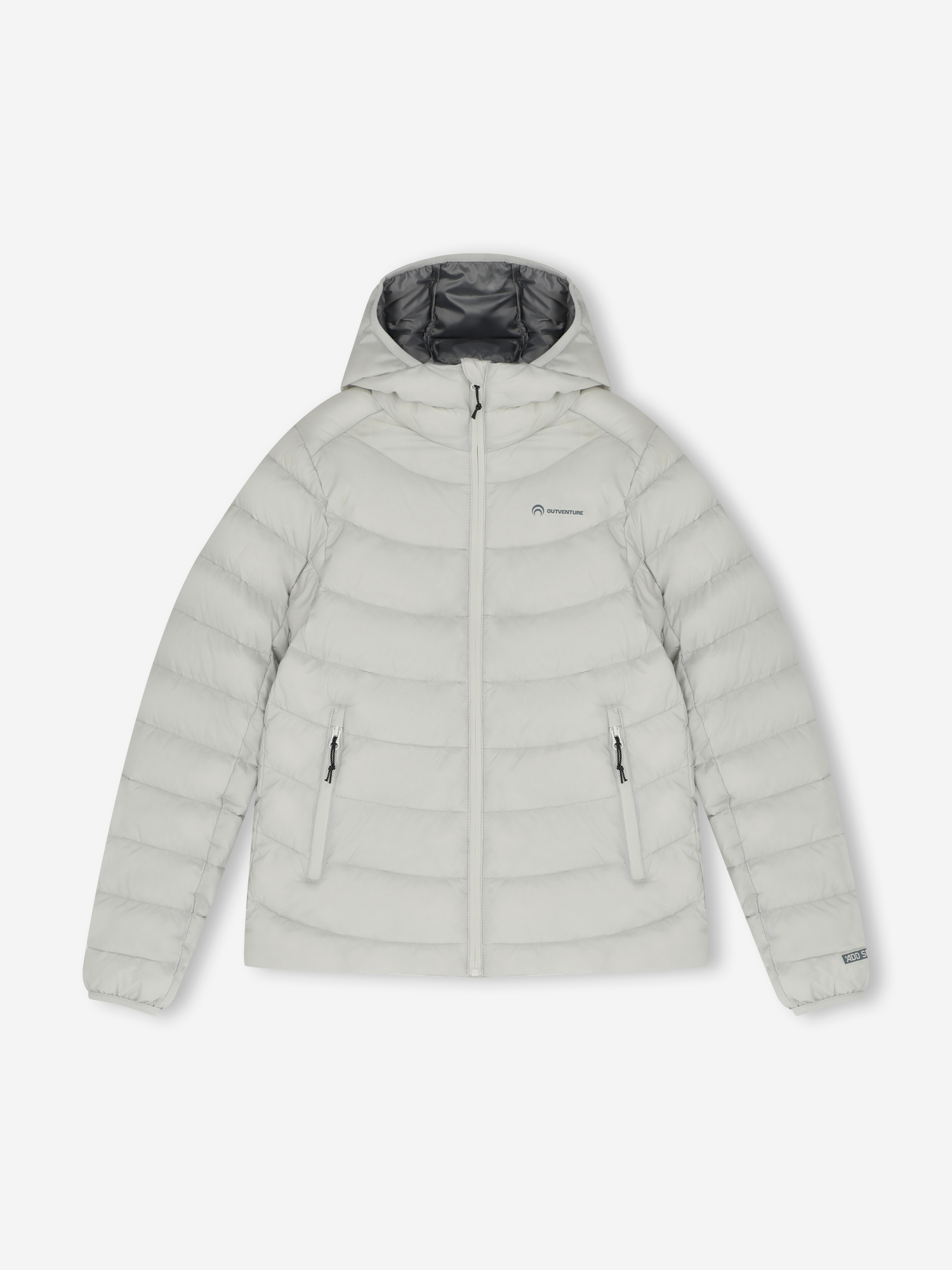 Пуховик женский Outventure, серый, арт. 35333