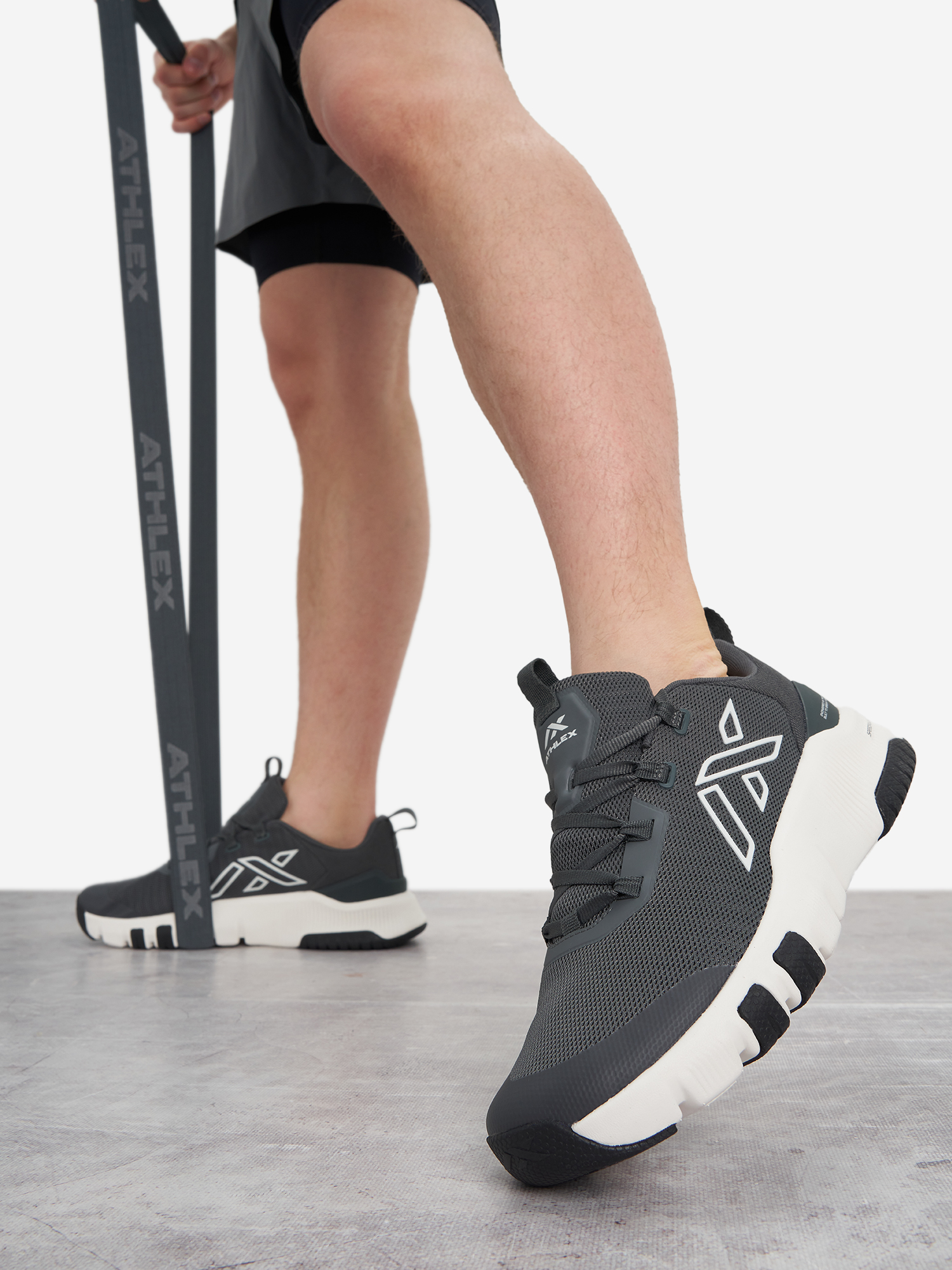 Кроссовки Athlex Burpee, серый, арт. 132948