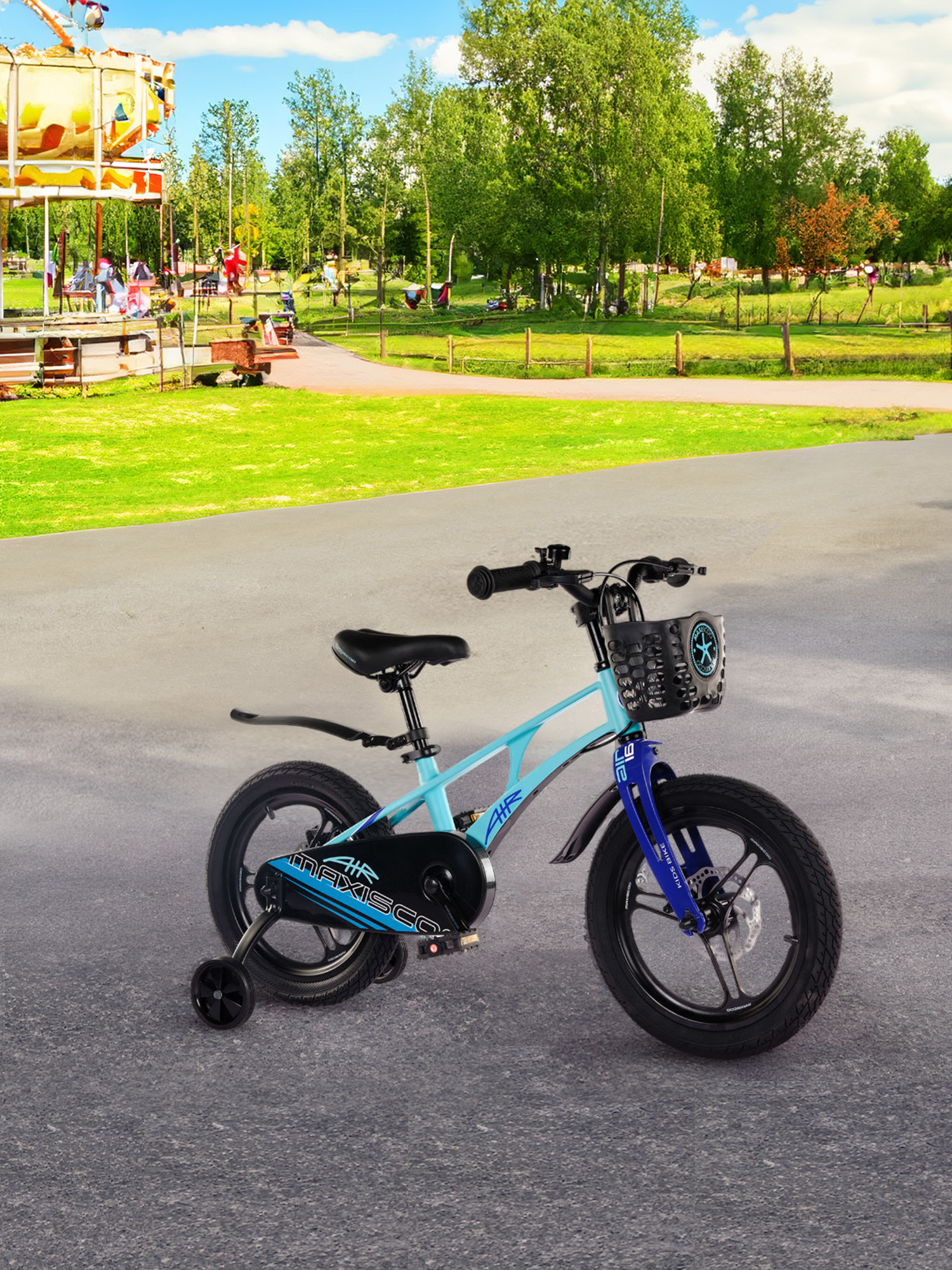 

Велосипед для девочек Maxiscoo Air Pro 16", Голубой