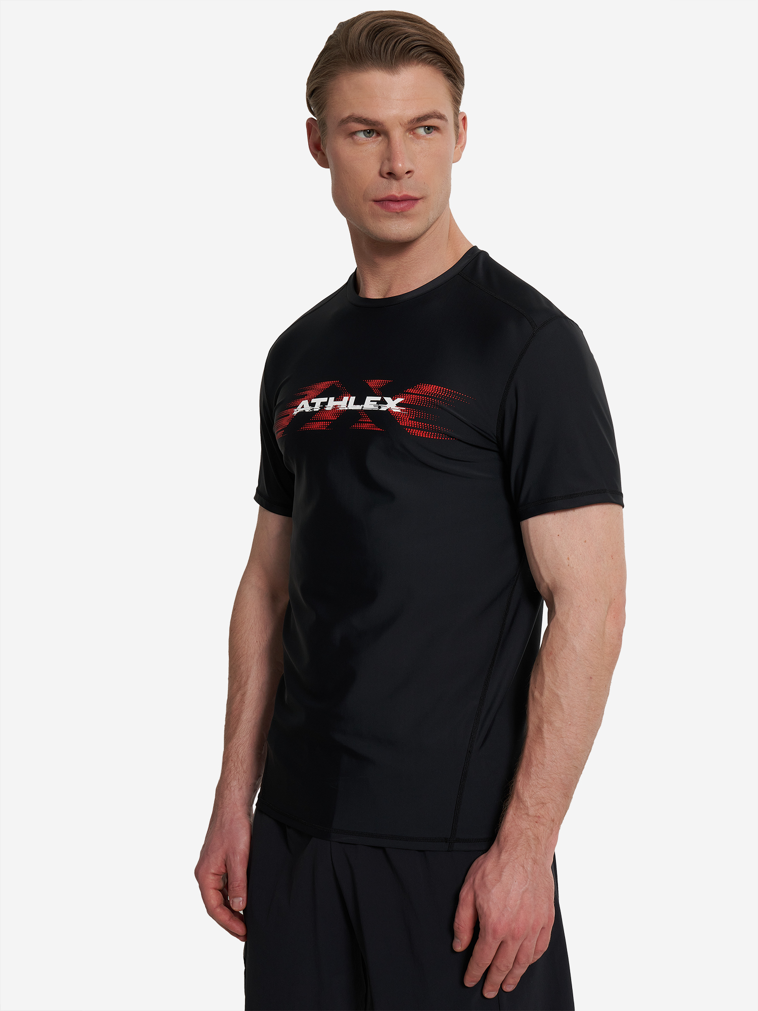 фото Футболка мужская athlex, черный