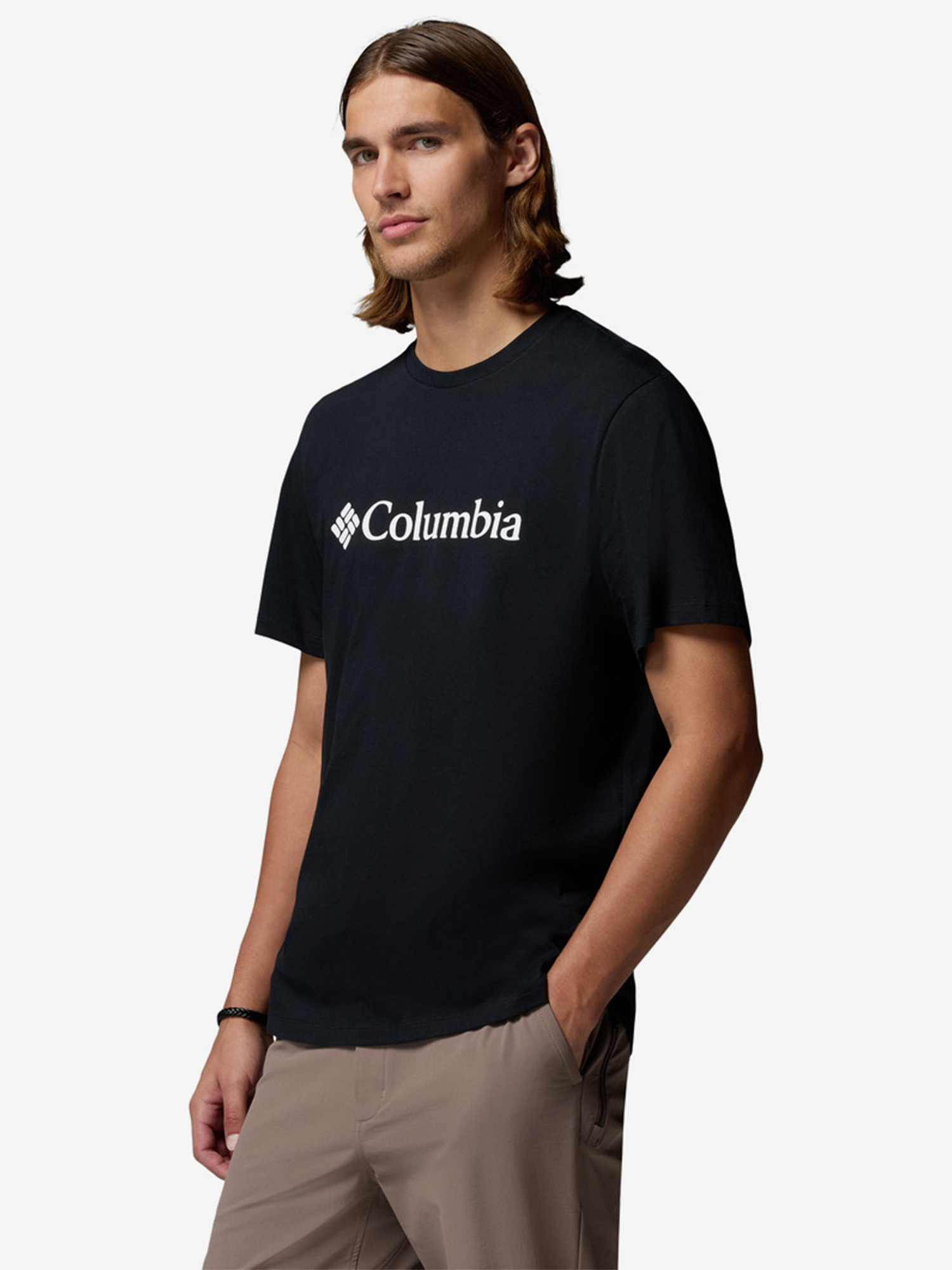 Изображение товара Мужская футболка Columbia CSC Basic Logo Tee из хлопка для активного отдыха