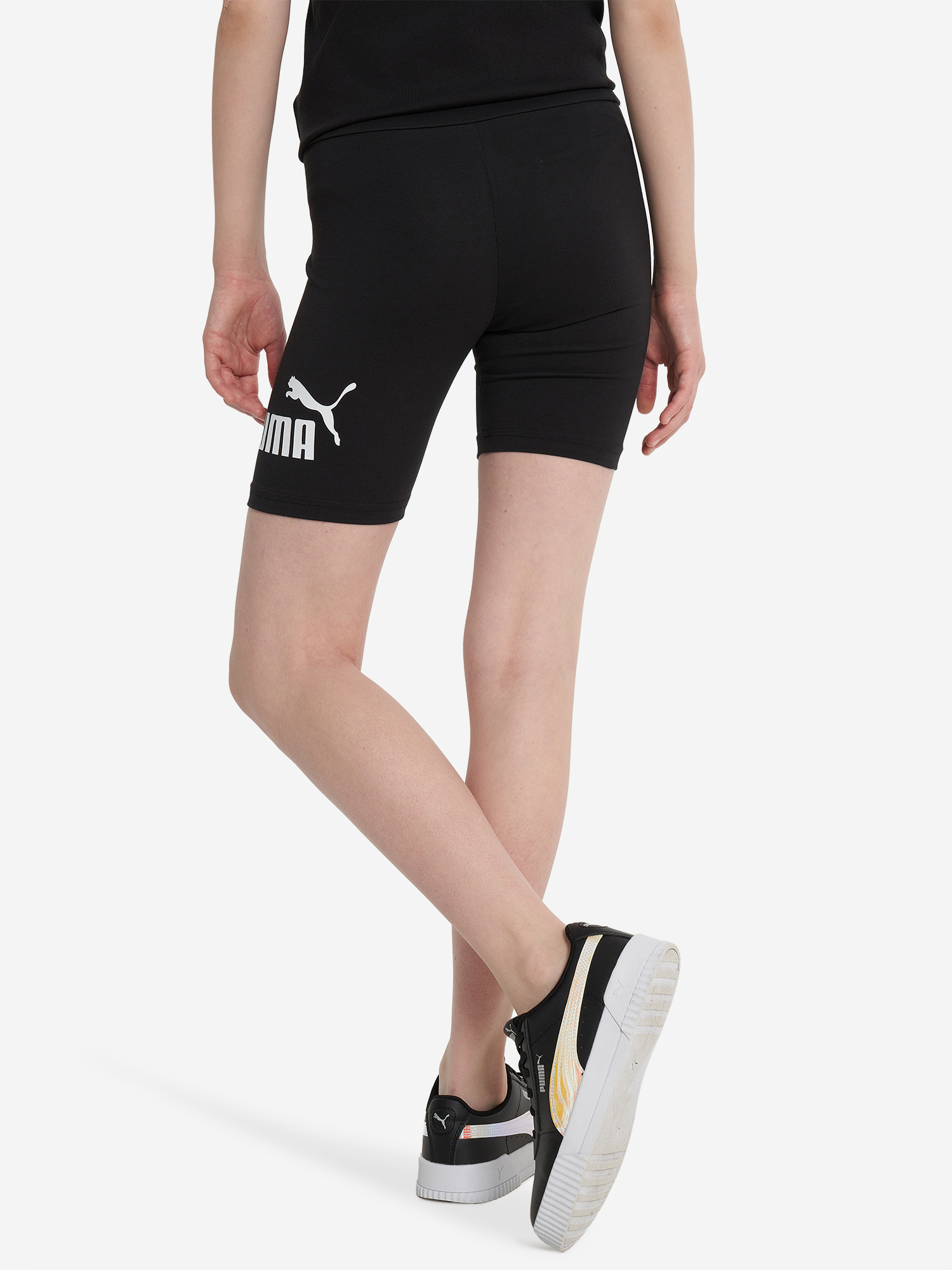Велосипедки для девочек PUMA Logo, Черный 3