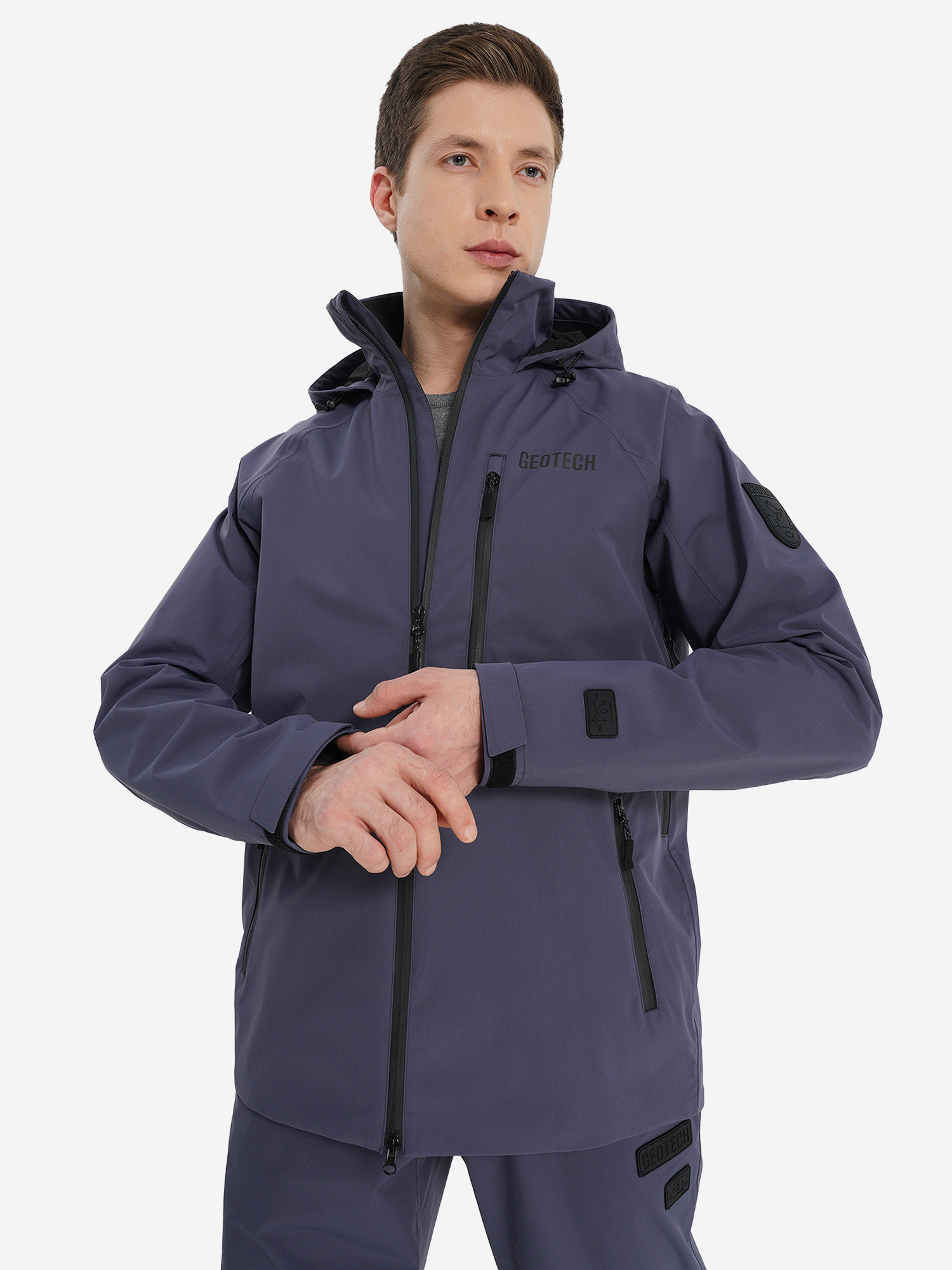 Изображение товара Мужская мембранная куртка Geotech для рыбалки и охоты демисезонная