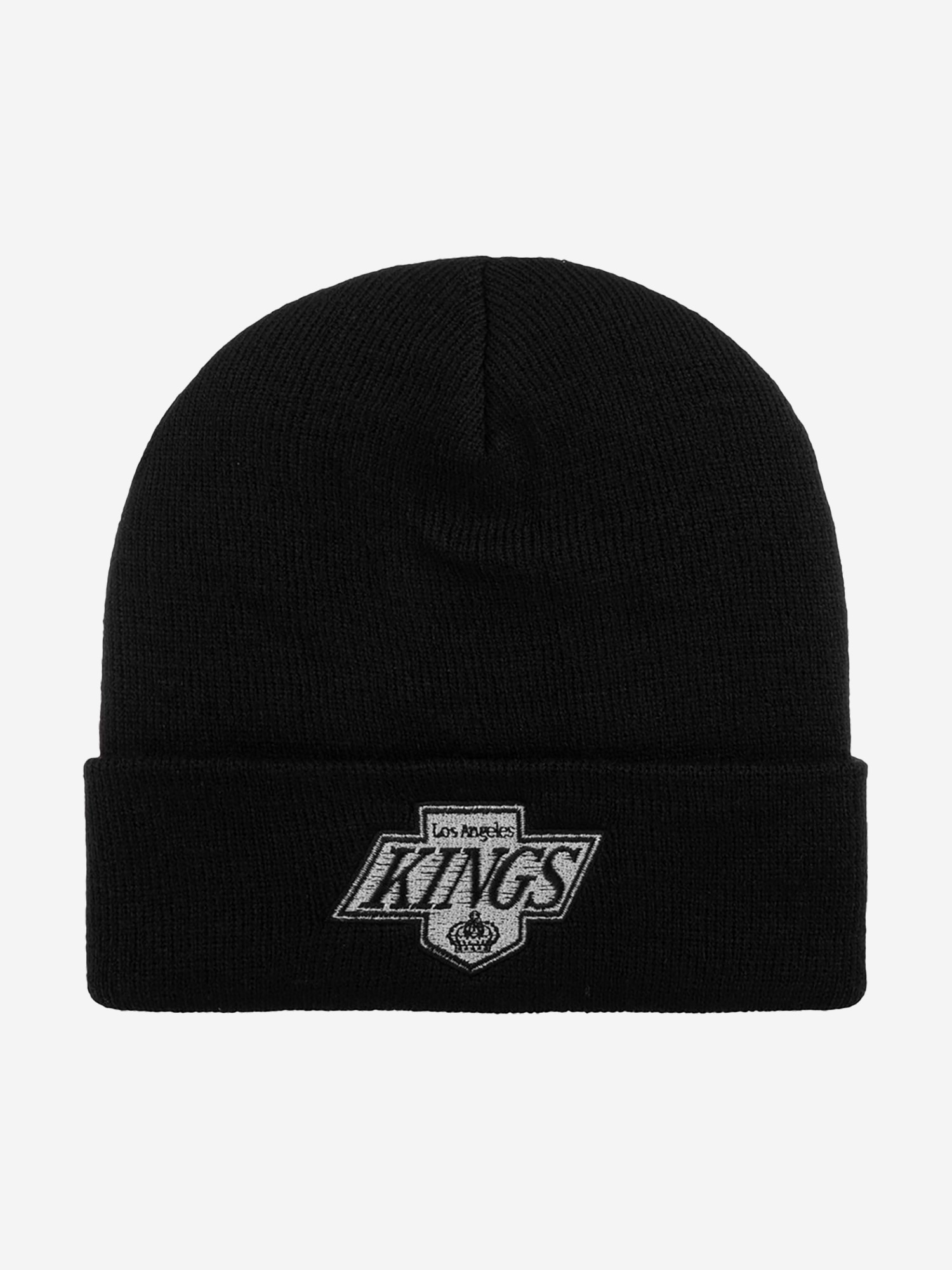 Шапка с отворотом AMERICAN NEEDLE 21019A-LAK Los Angeles Kings Cuffed Knit NHL (черный), Черный