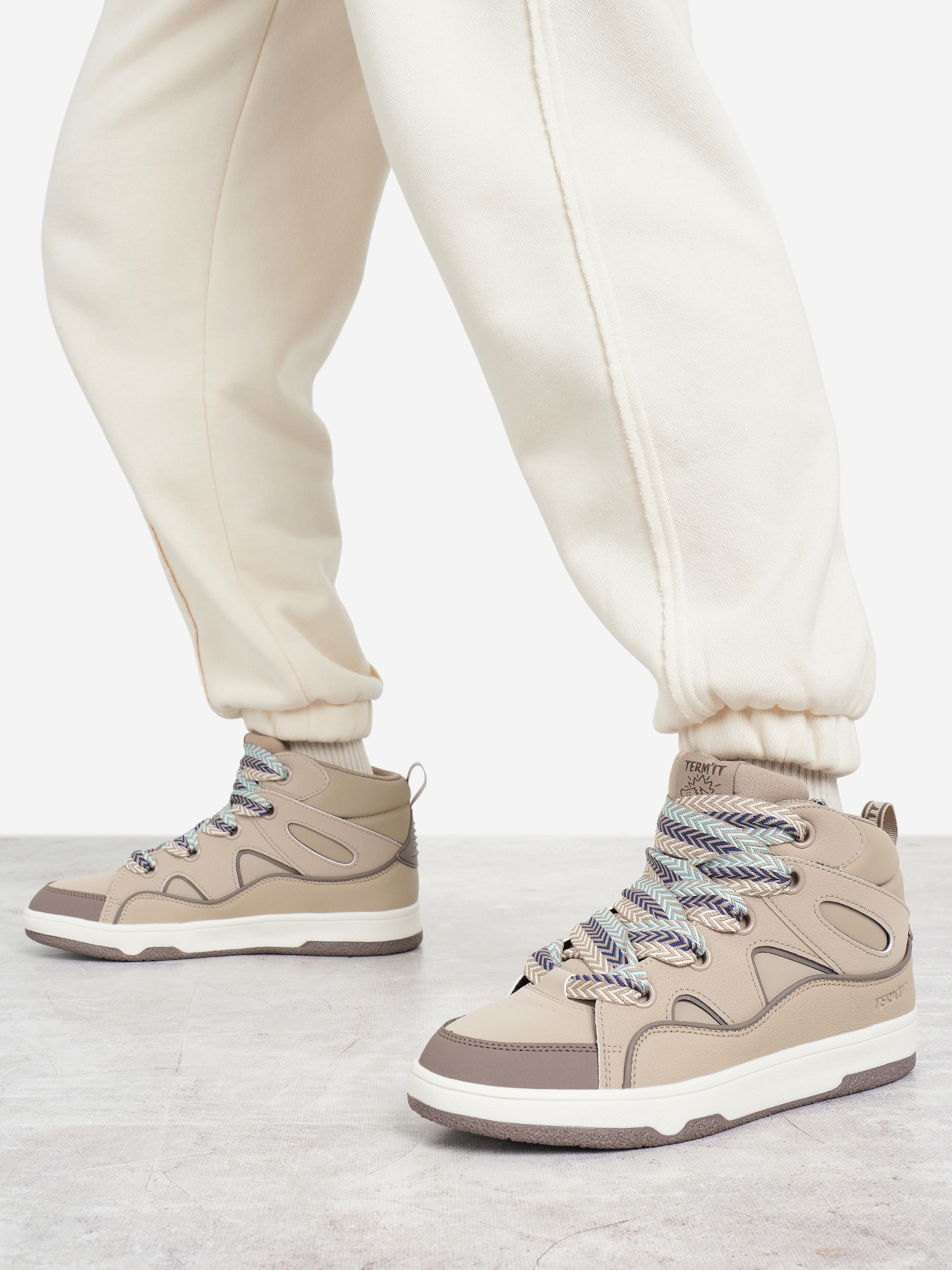 Изображение товара Кеды женские Termit Ollie Mid, Кофейный