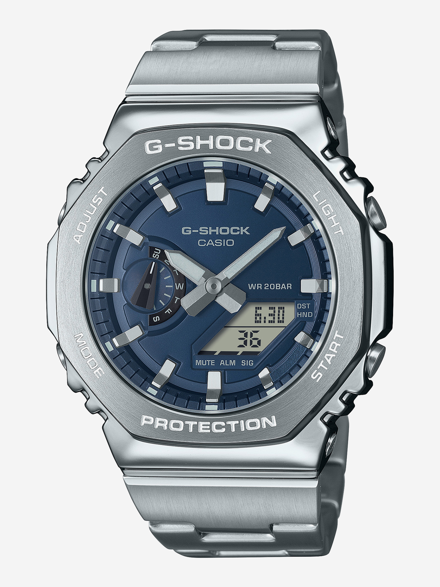 Изображение товара Наручные часы Casio G-Shock GM-2110D-2B, Серый