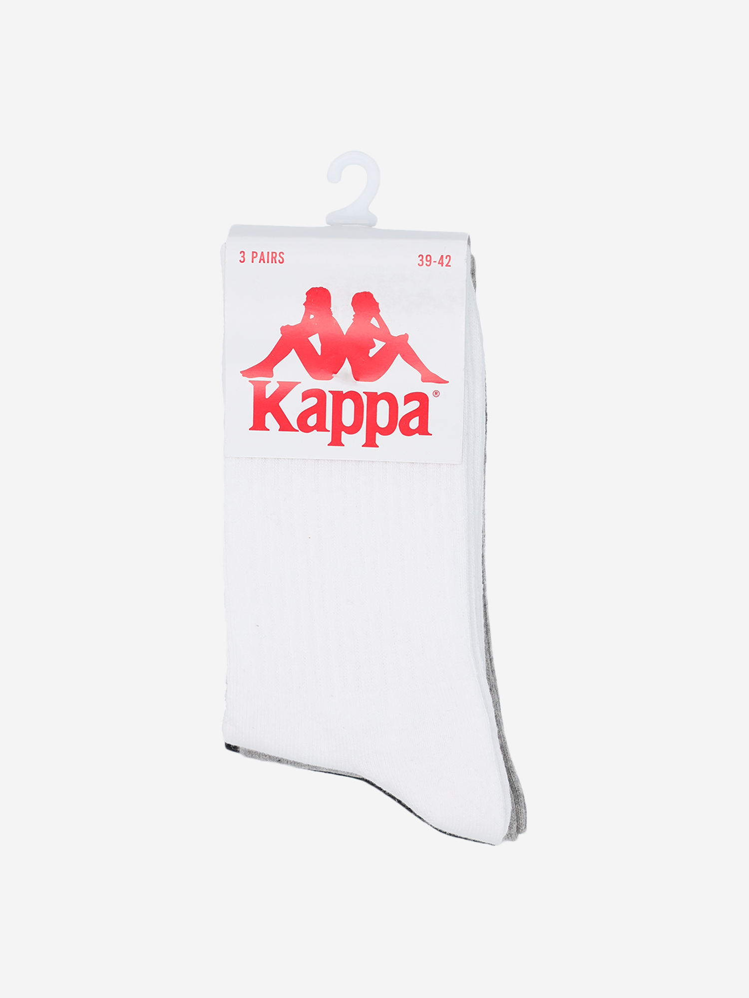 фото Носки kappa, 3 пары, черный