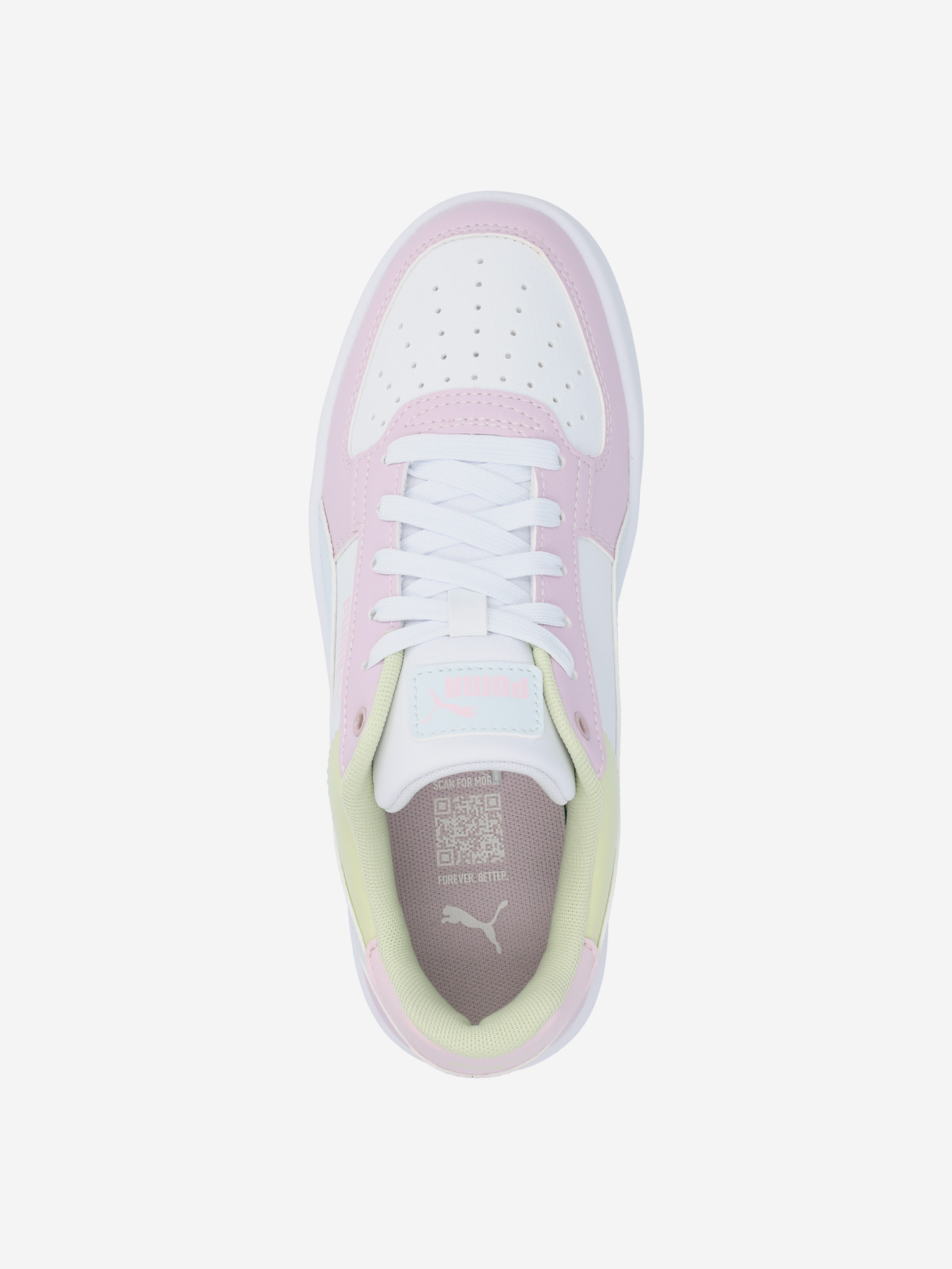 Кеды для девочек PUMA Caven 2.0 Block Jr, Белый 5