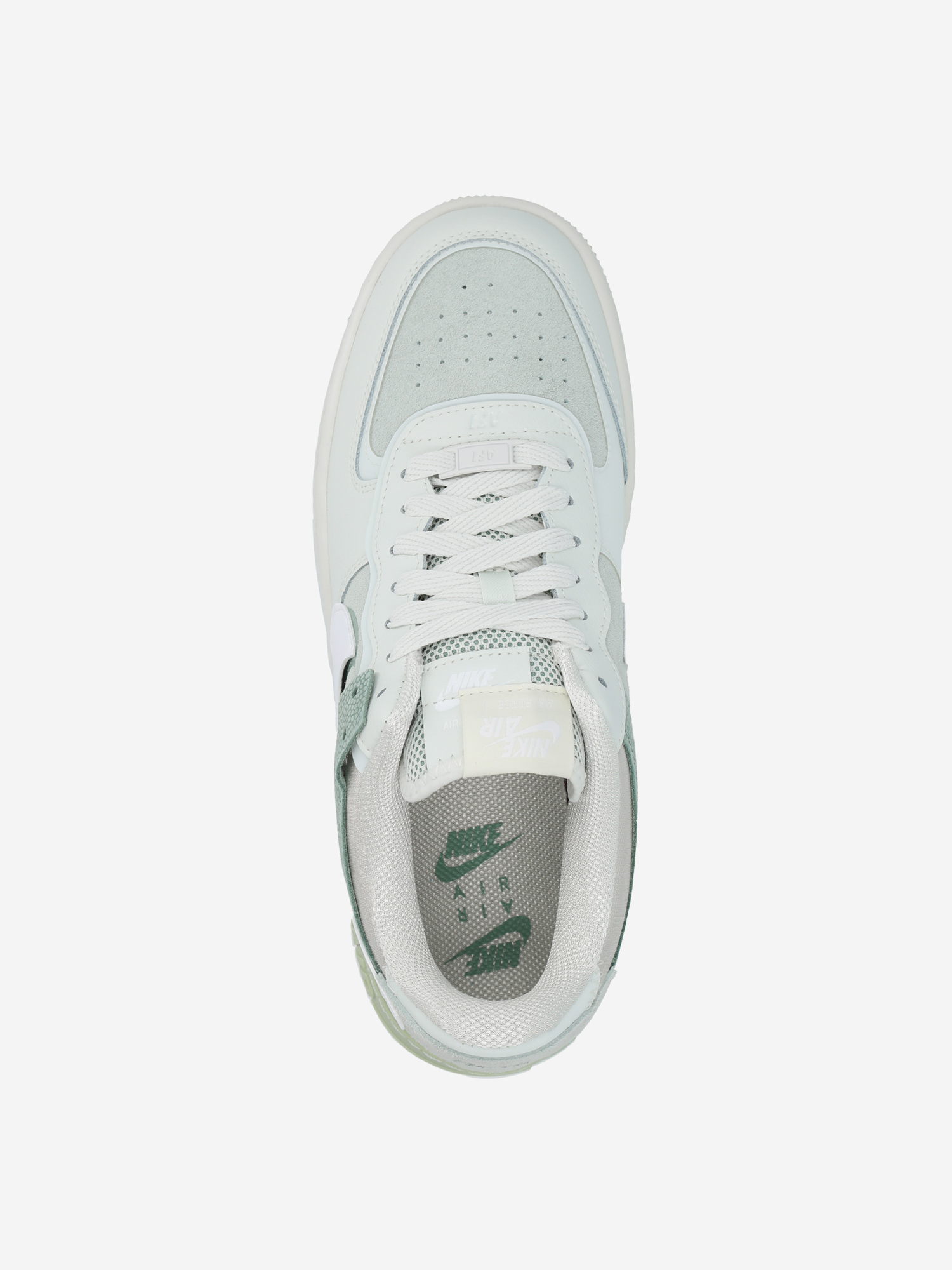 фото Кеды женские nike air force 1 shadow, белый