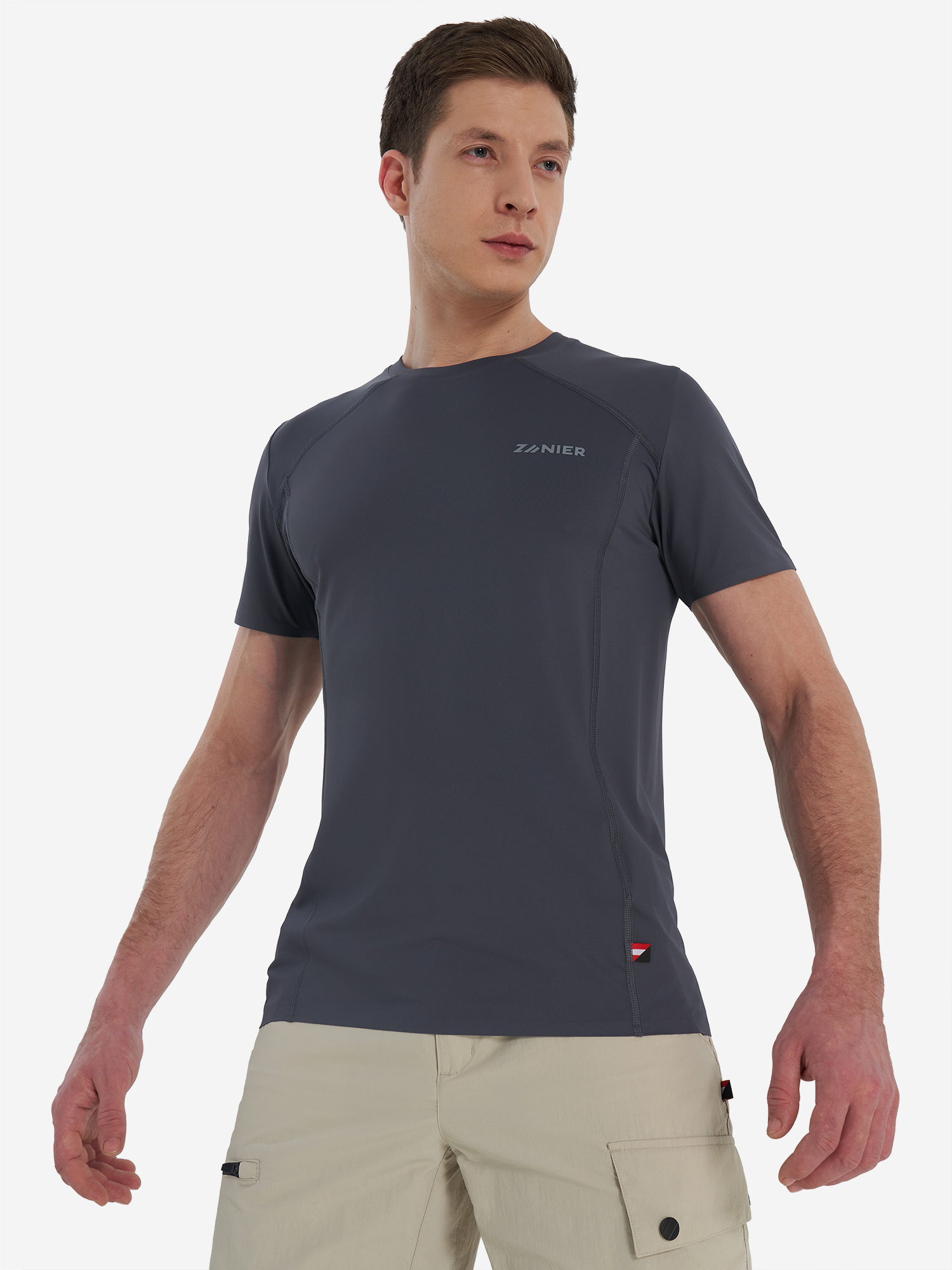 Футболка мужская Zanier, серый, арт. 140976Z08-93