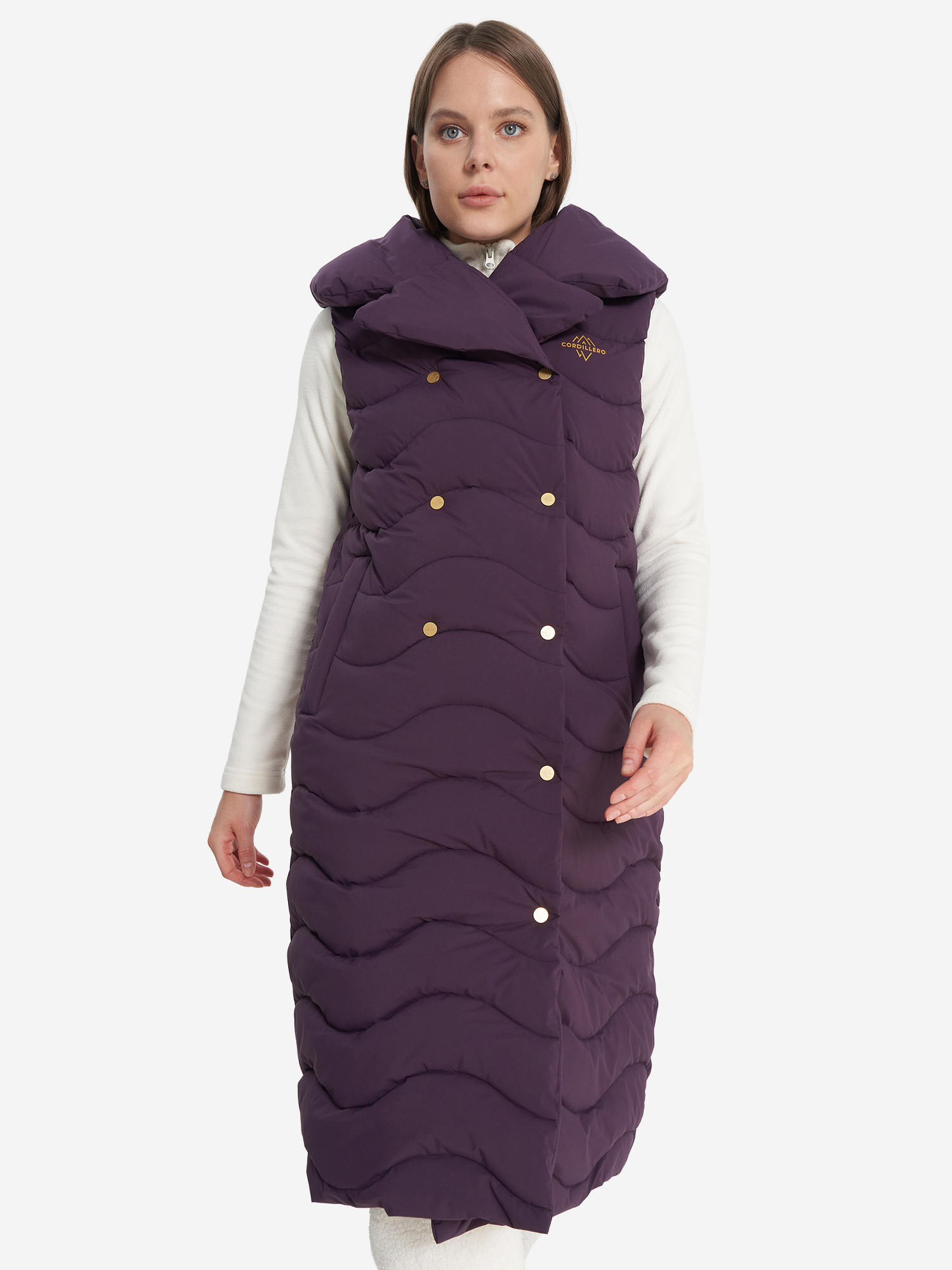 

Жилет утепленный женский Cordillero, Фиолетовый