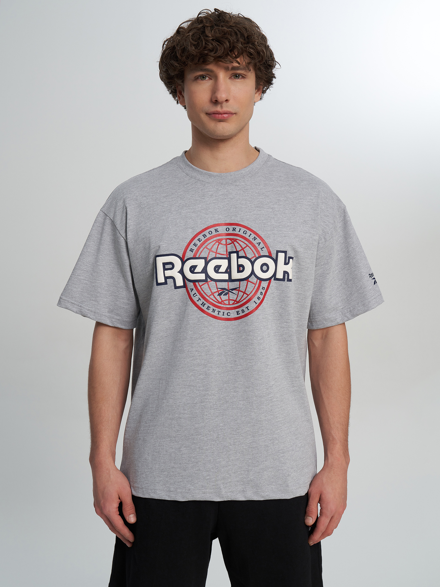 Футболка мужская Reebok, Серый 2
