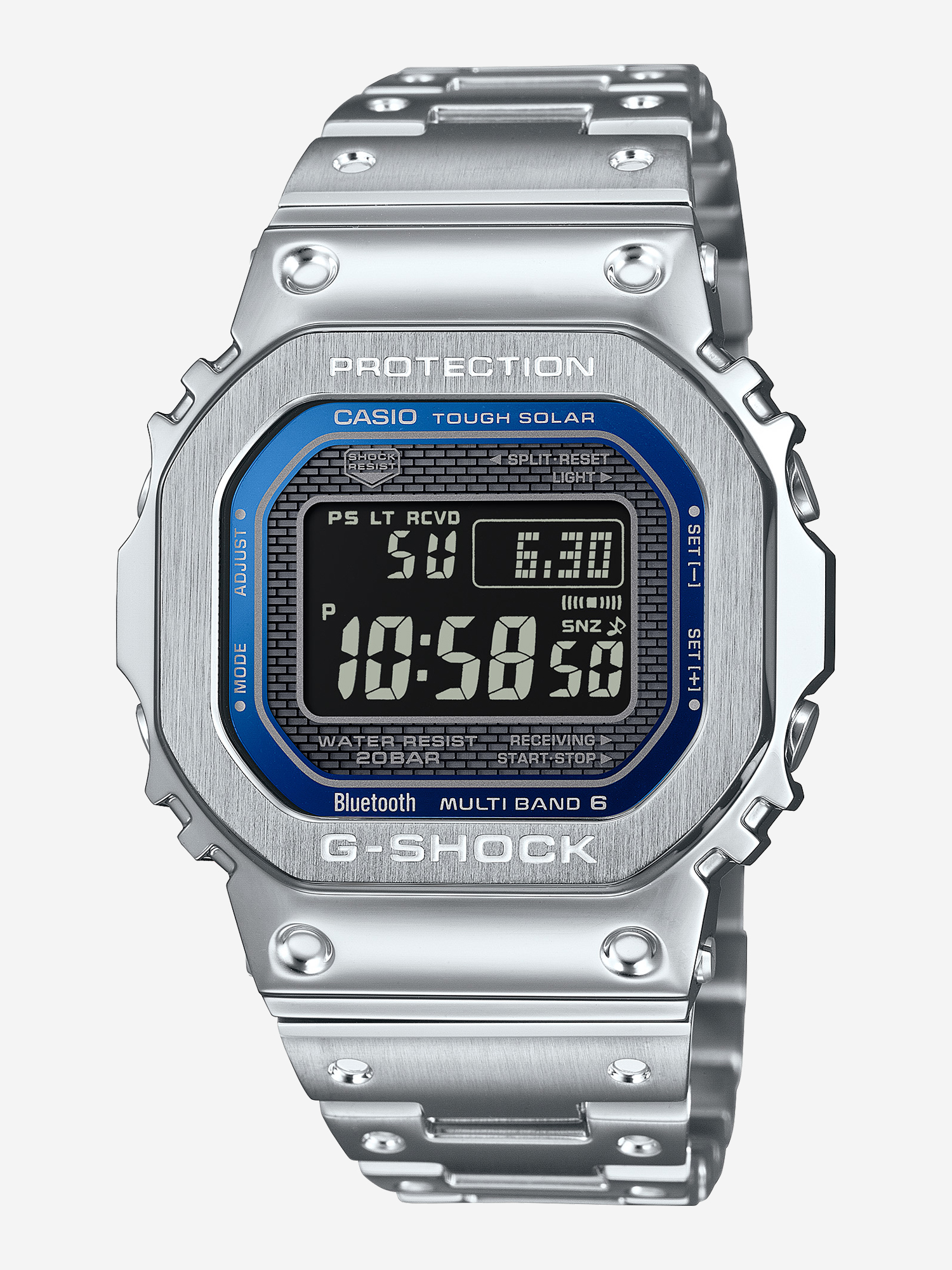 

Наручные часы Casio G-Shock GMW-B5000D-2E, Серебряный