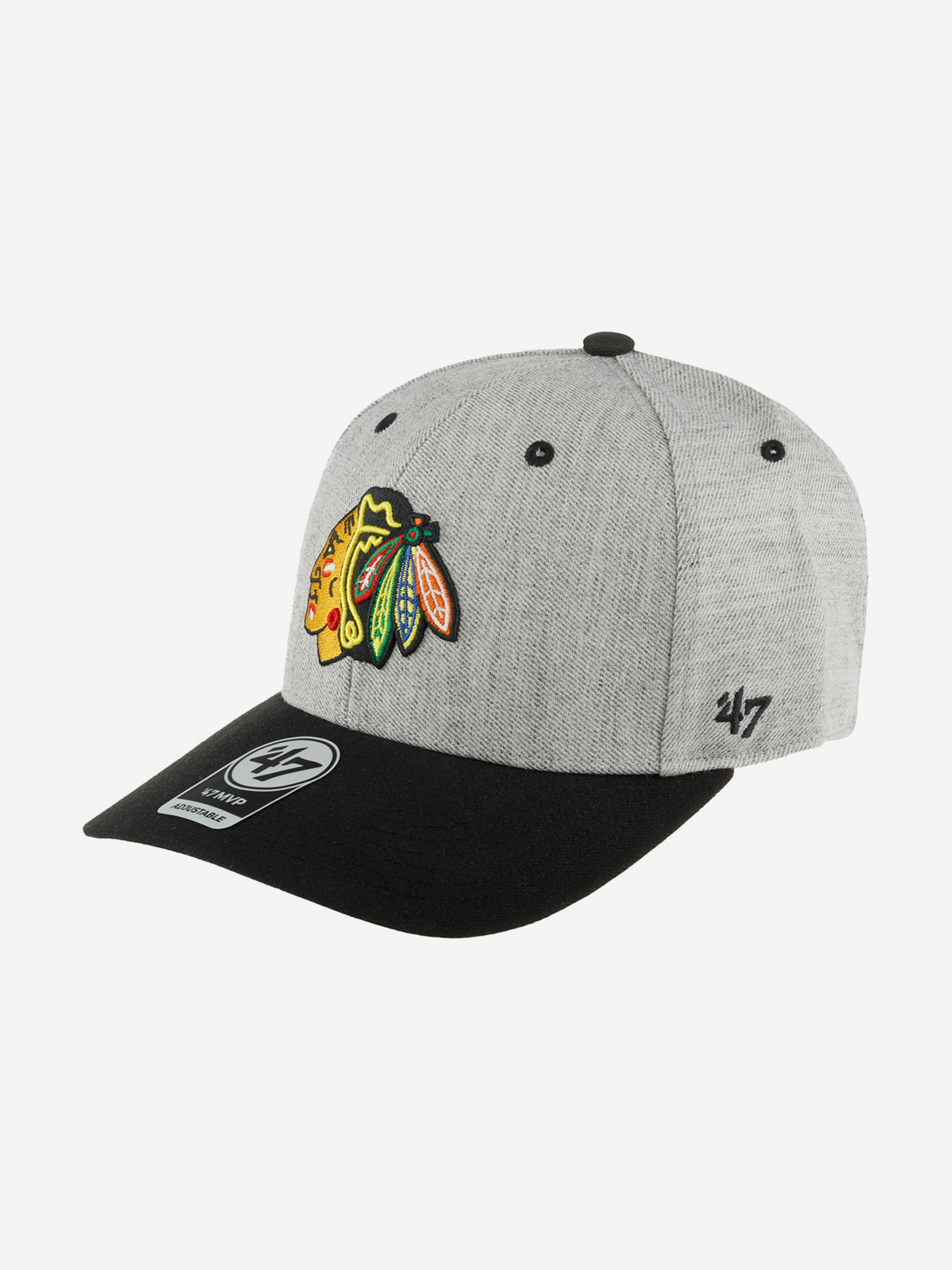 

Бейсболка 47 BRAND H-SCTTD04WHP-CC Chicago Blackhawks NHL (серый), Серый