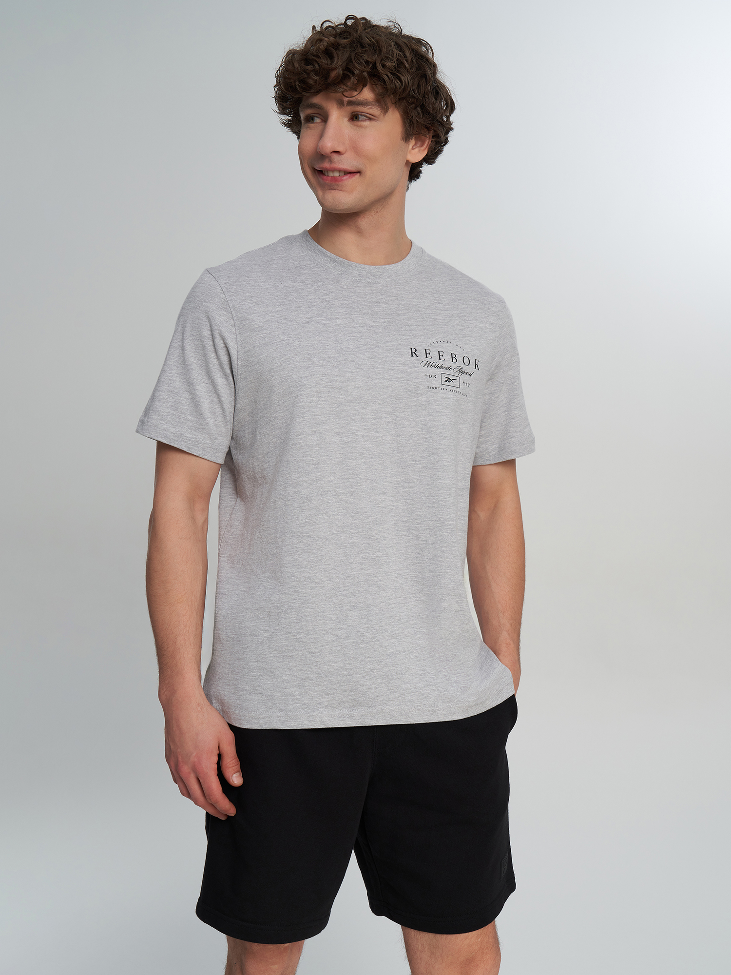 

Футболка мужская Reebok, Серый