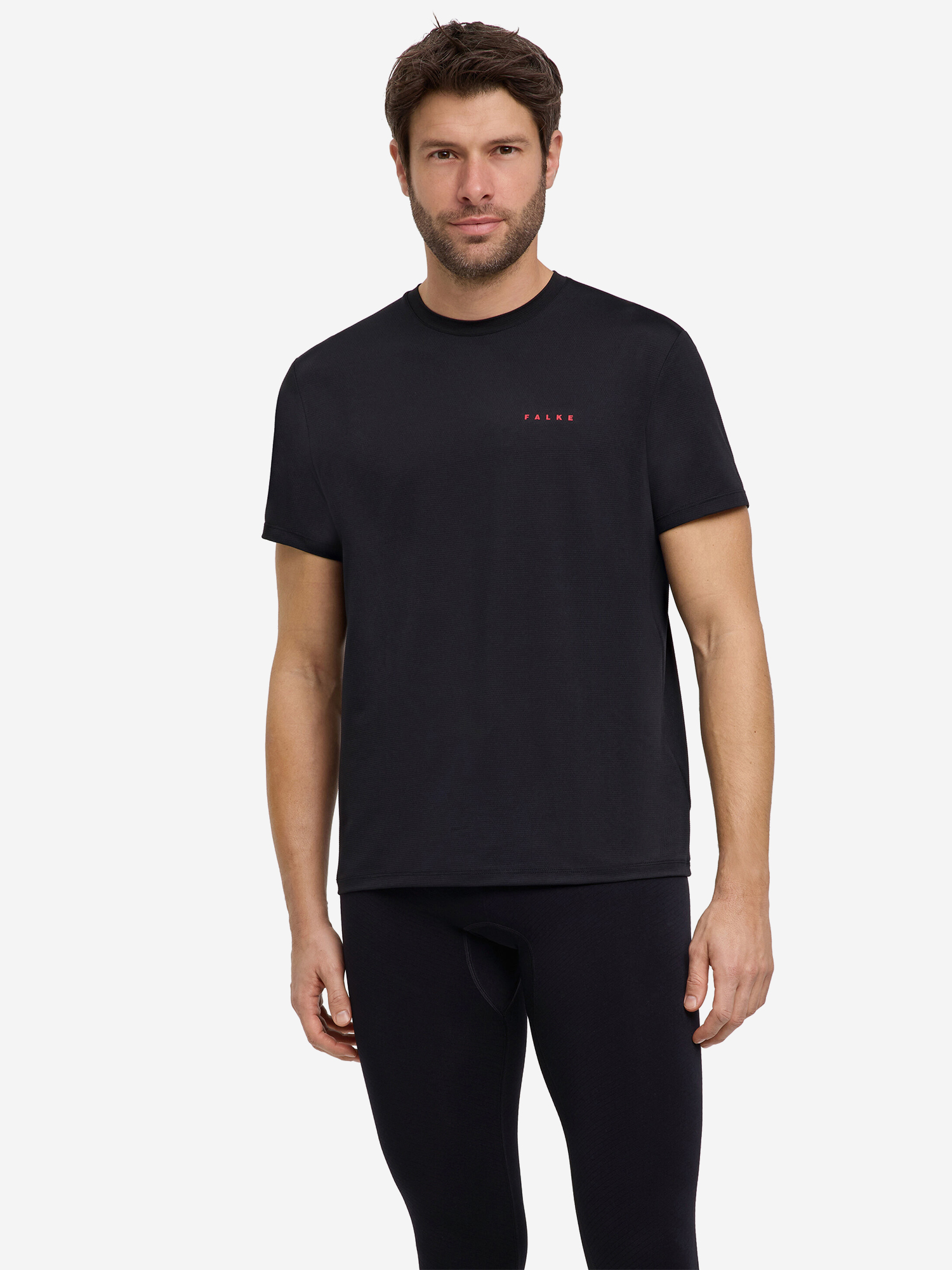 Изображение товара Мужская спортивная футболка FALKE с коротким рукавом и надписью