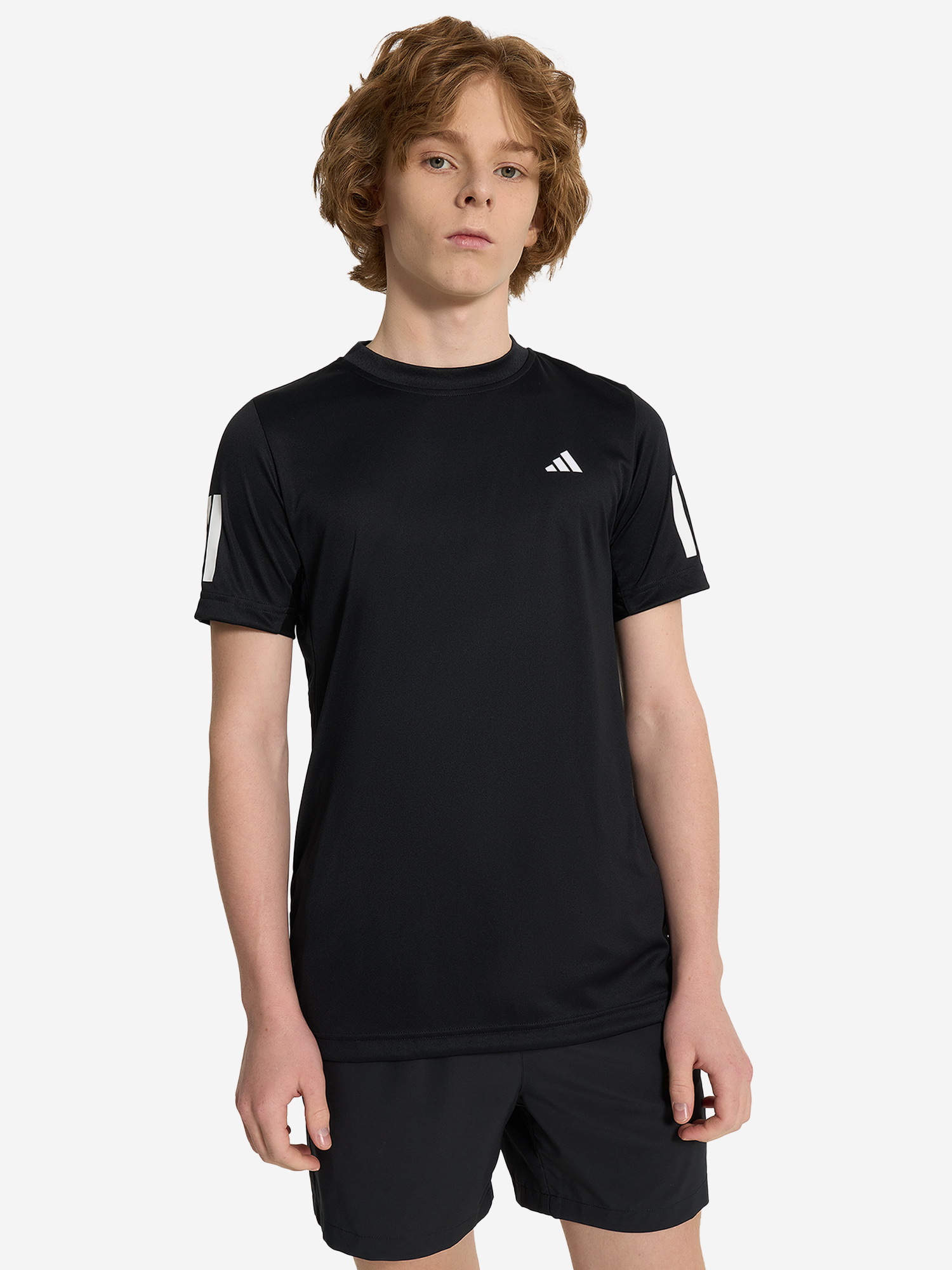фото Футболка для мальчиков adidas club, черный