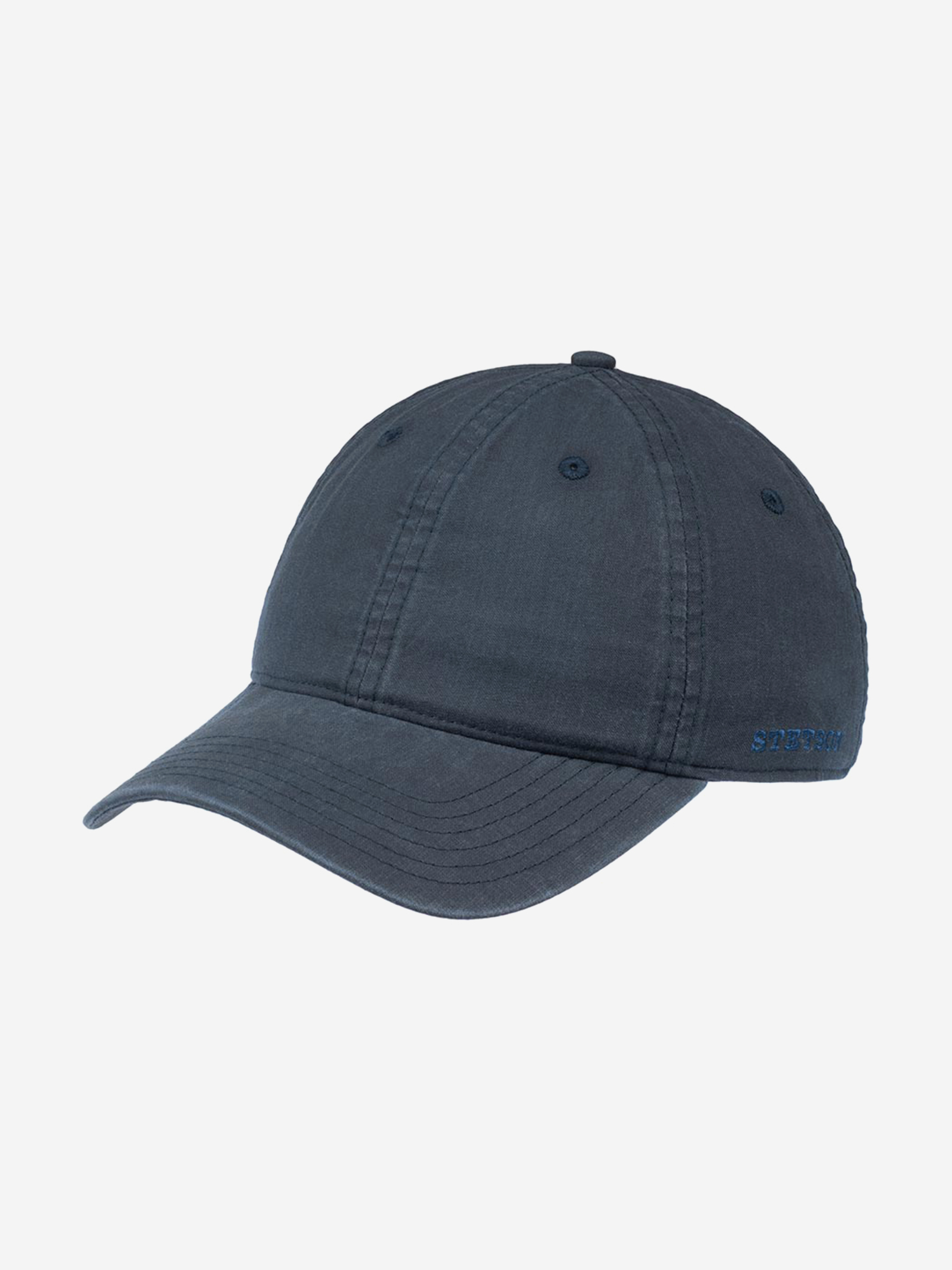 Бейсболка STETSON 7711102 BASEBALL CAP DELAVE ORGANIC (синий), Синий