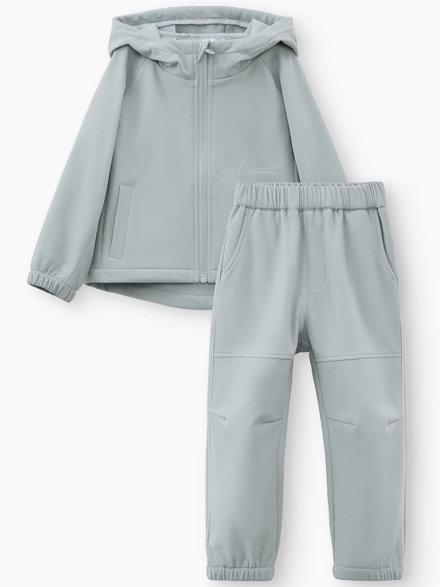 Изображение товара Костюм спортивный HAPPY BABY Демисезонный серый 100% нейлон