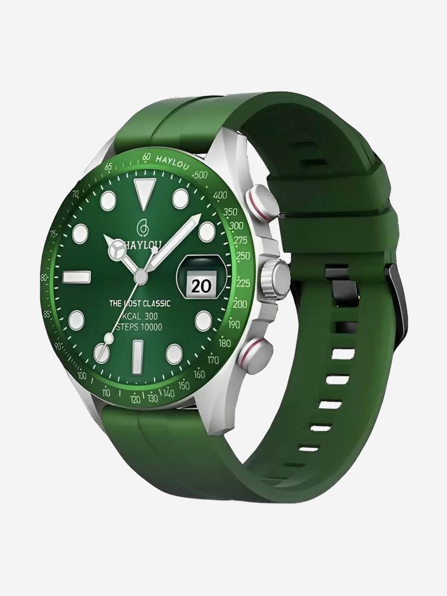 

Умные часы HAYLOU Smart Watch Solar Pro LS18, зеленые, EU, Зеленый