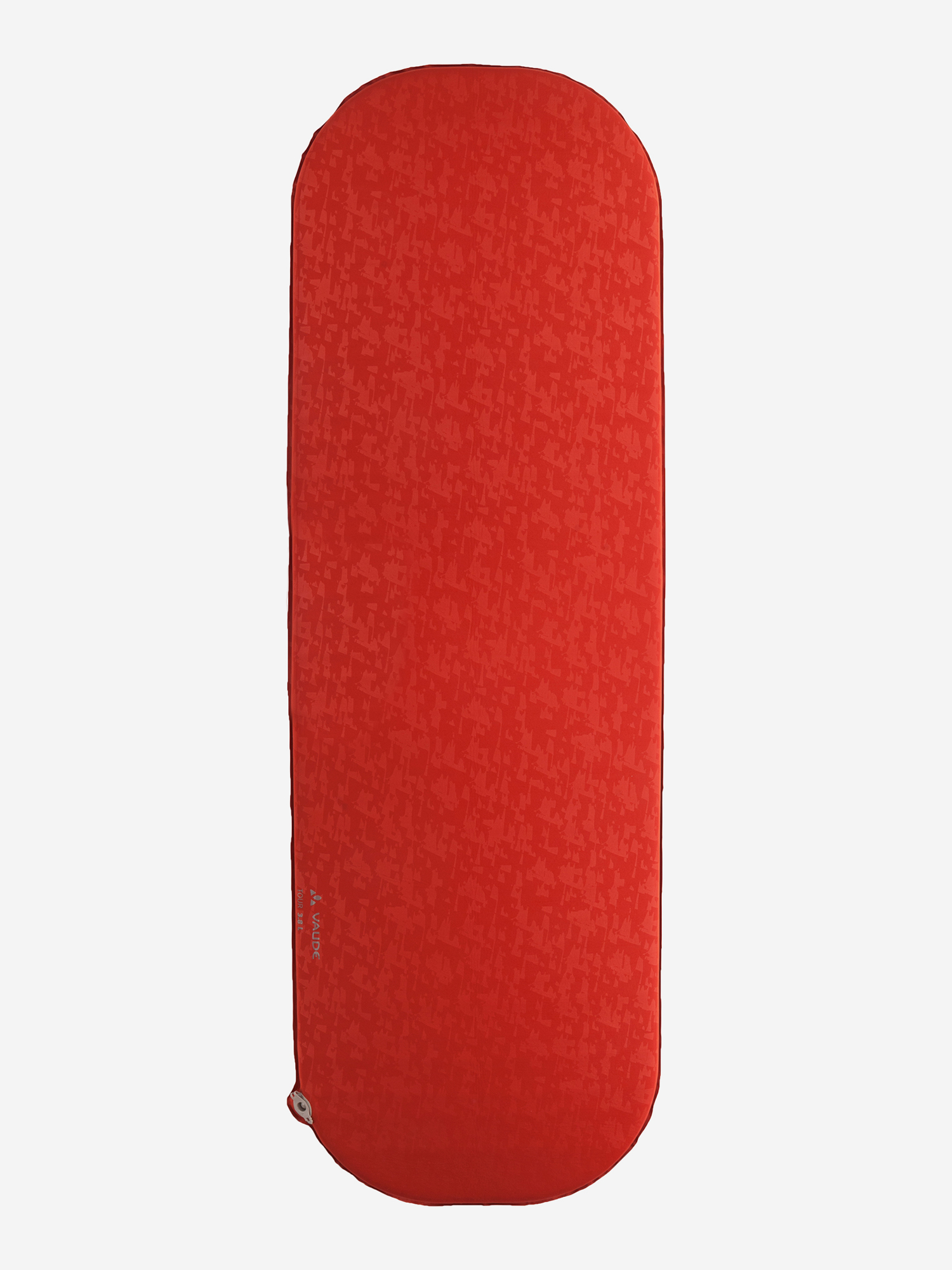 Коврик VauDe Tour 3,8 L, Красный коврик для йоги 185x68x0 4 см inex yoga pu mat полиуретан c гравировкой pumat 160 красный