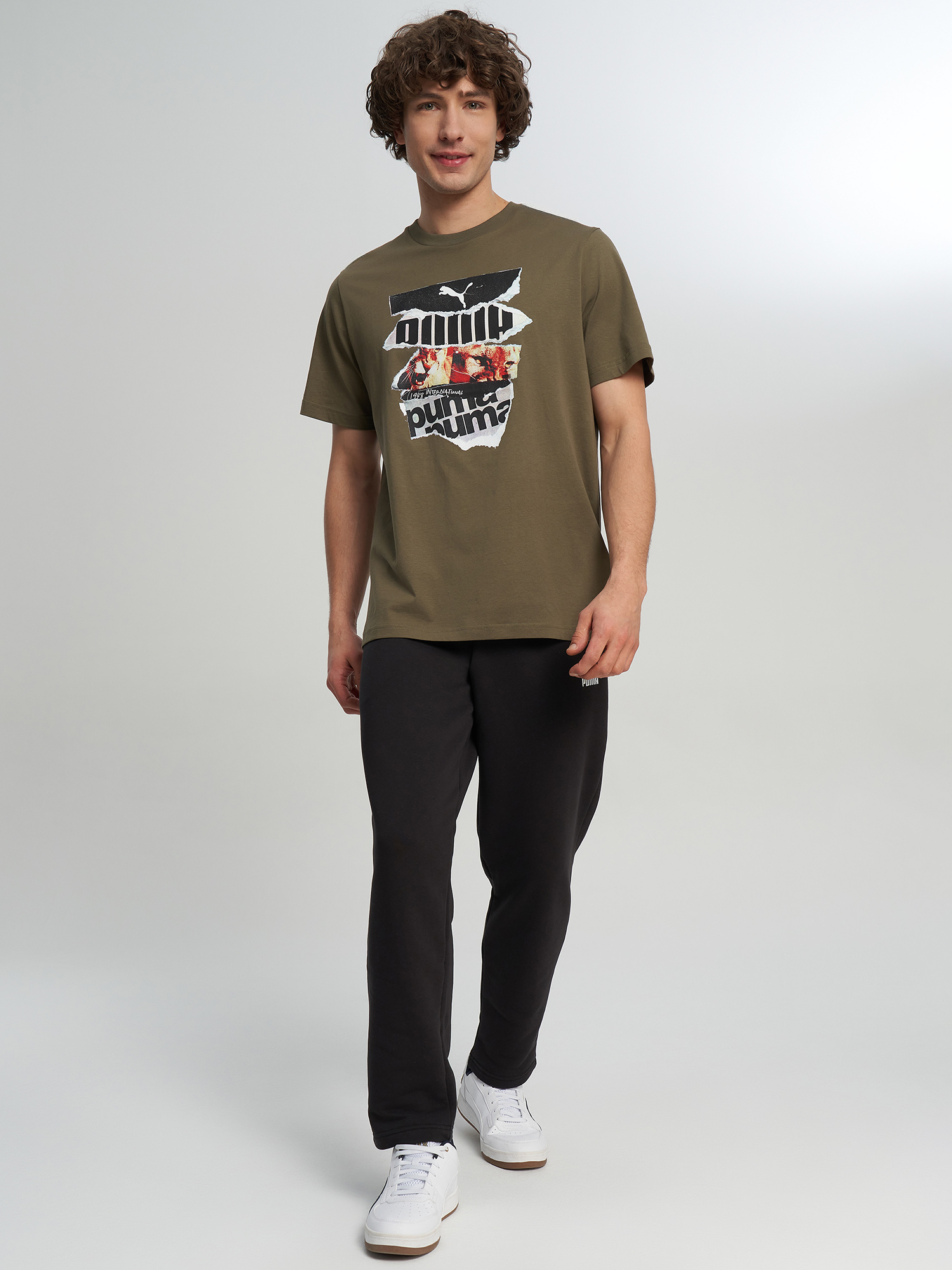 Футболка мужская PUMA, Зеленый 4