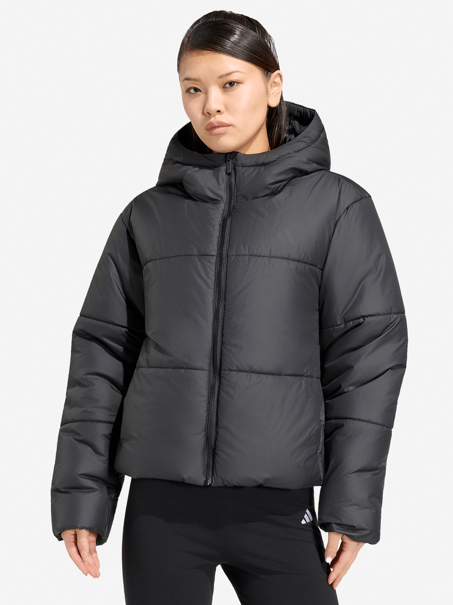 Куртка утепленная женская adidas, Черный