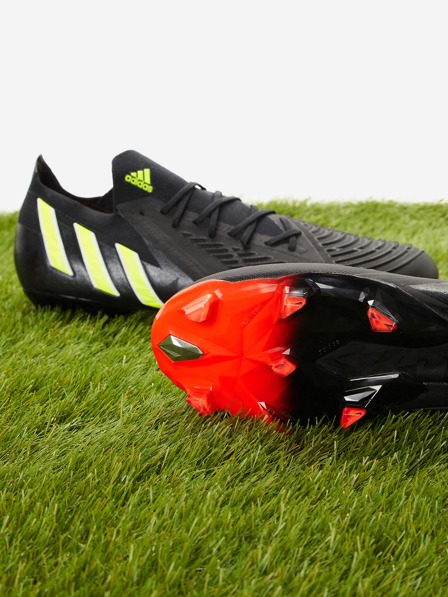 Бутсы мужские adidas Predator Edge.1 L Fg, Черный Вид№9