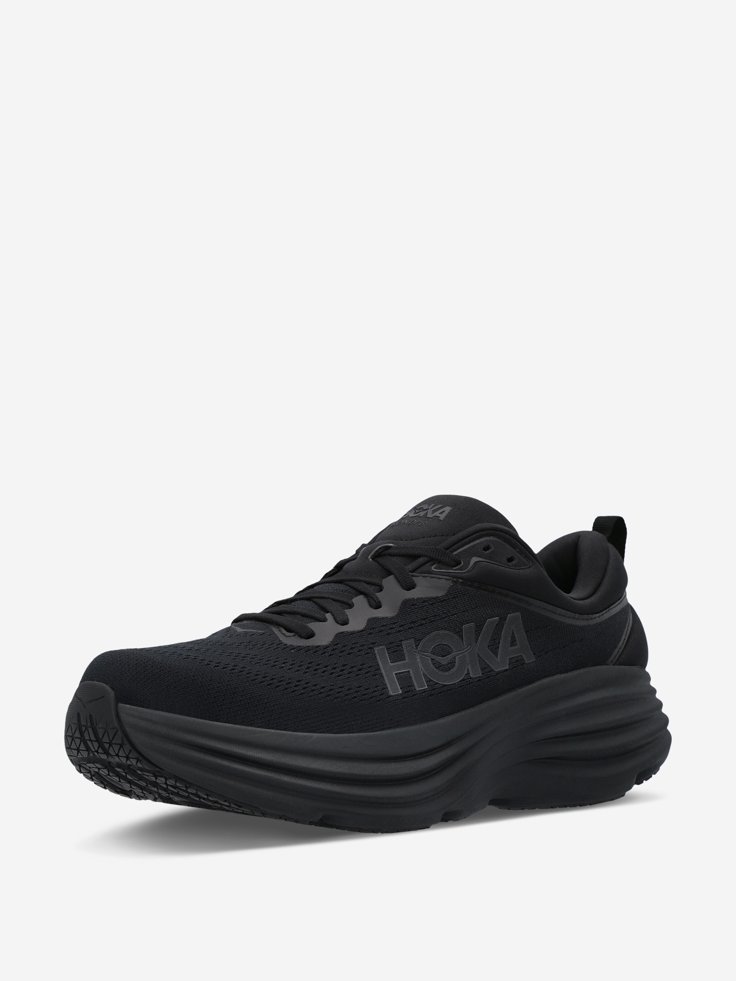 Кроссовки мужские Hoka One One Bondi 8, Черный Вид№3